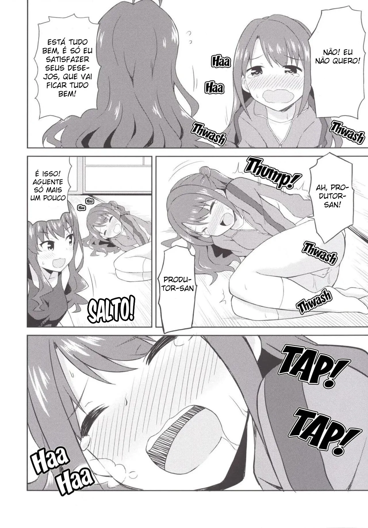 Piranhas das Fontes Termais: Poção Errada da Shiki-chan” em HQ Brasileiro