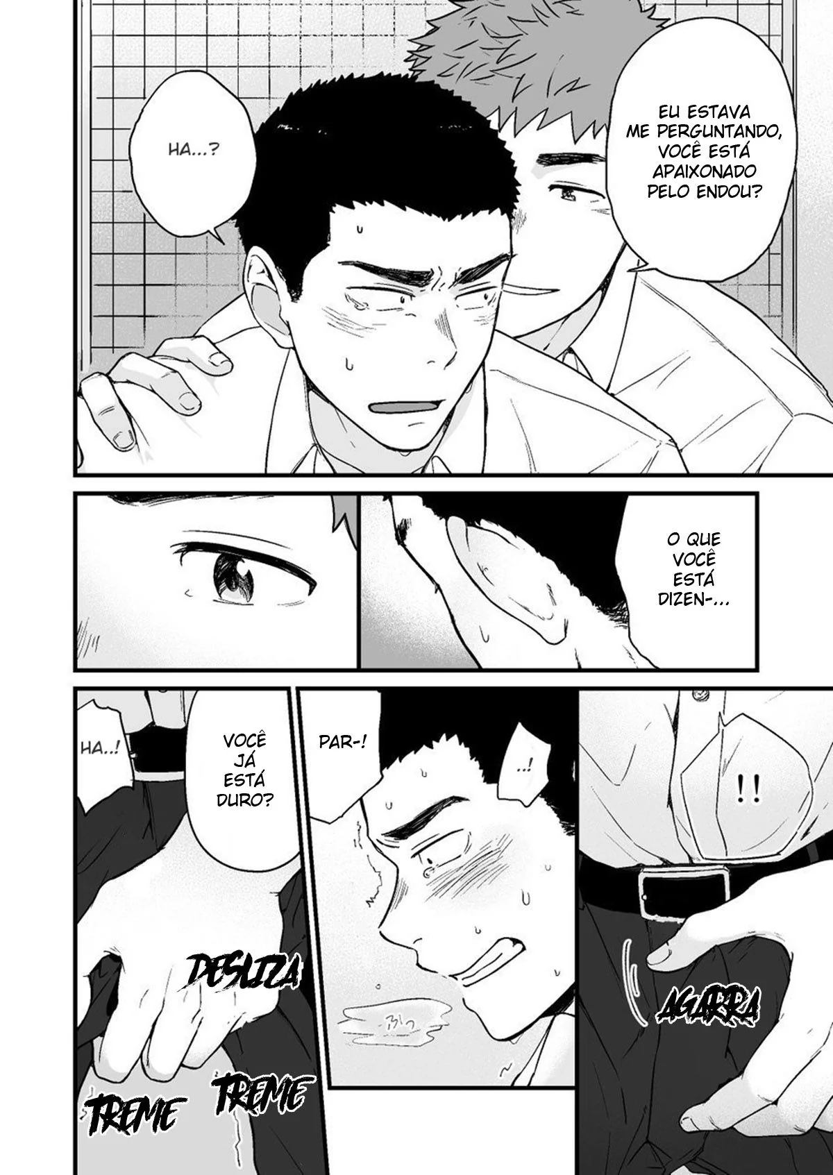 Amor proibido e traição: Nishi e Kimura em um triângulo amoroso na escola – Hentai Yaoi HQ Brasileiro