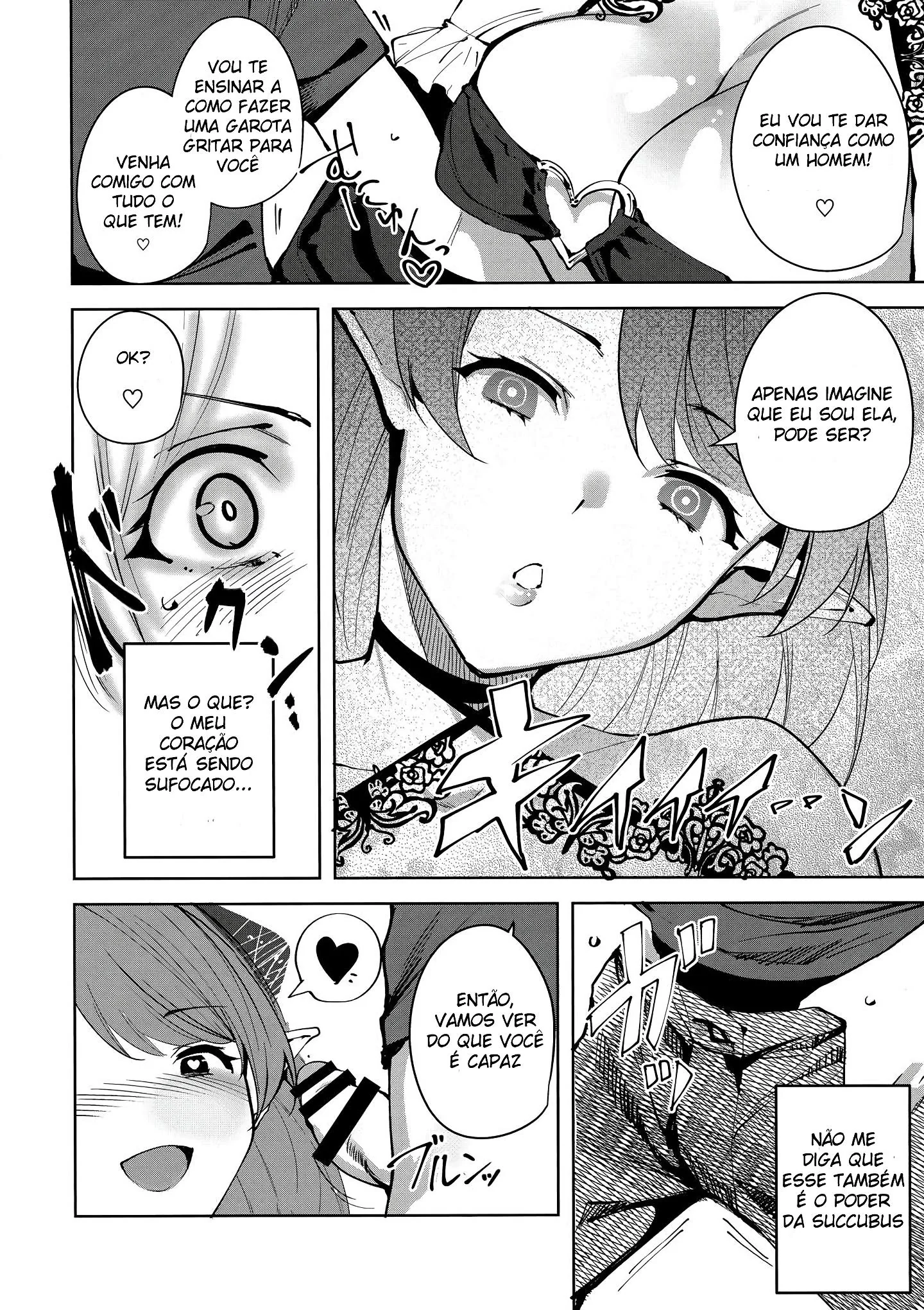 Succubus Sedenta: Satisfazendo a Piranha Sedutora em HQ Brasileiro de Hentai