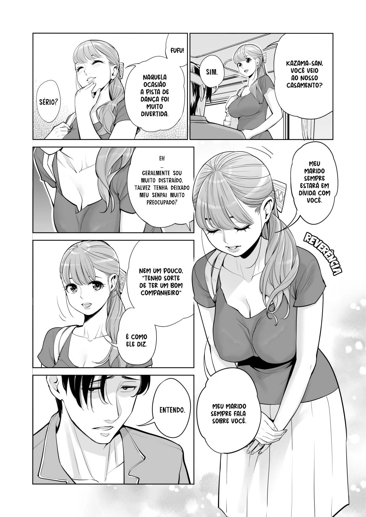 Fodendo a mãe viúva do meu amigo – Em hentai incesto HQ