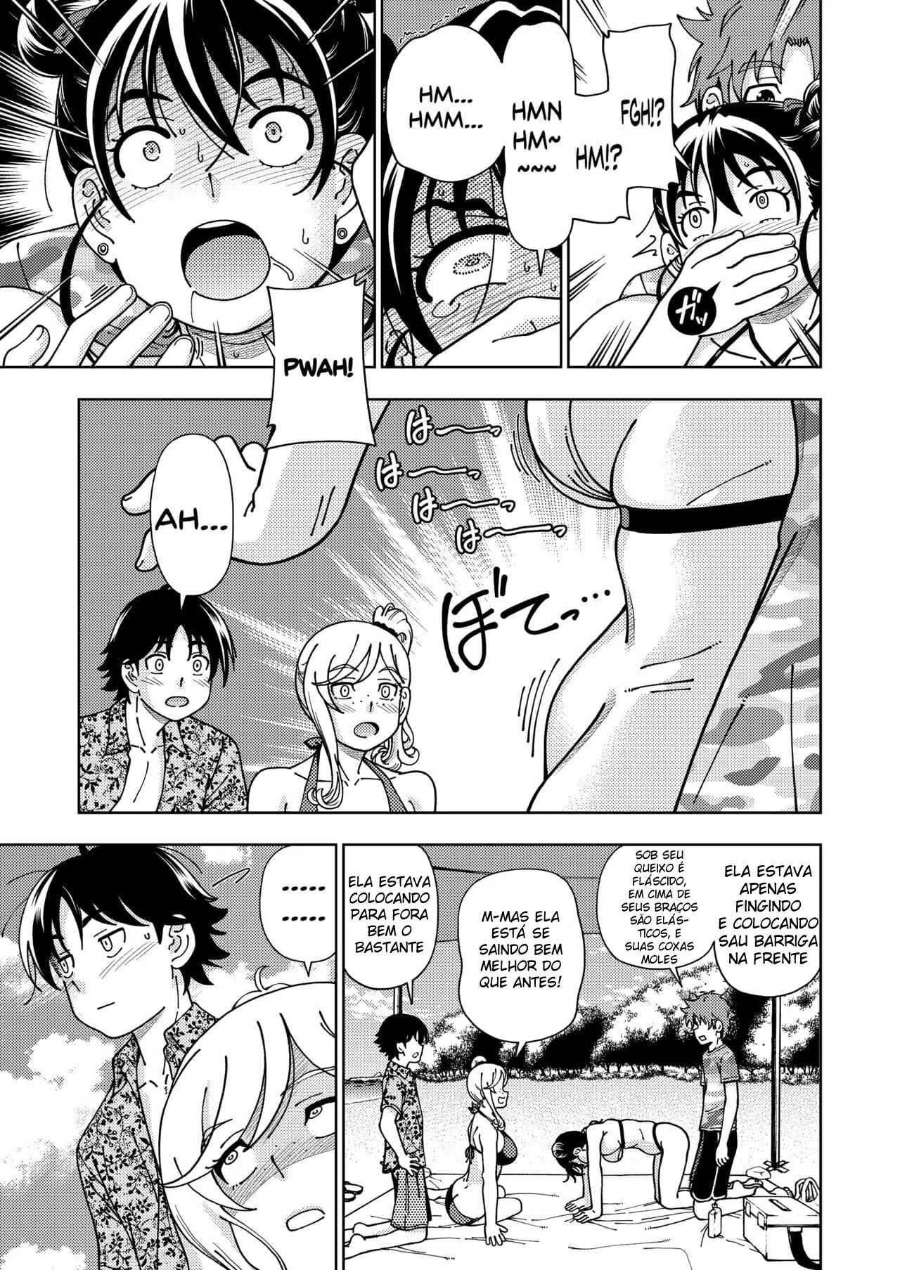 Piranha na Praia: A Rola do Prazer em Hentai HQ Brasileiro