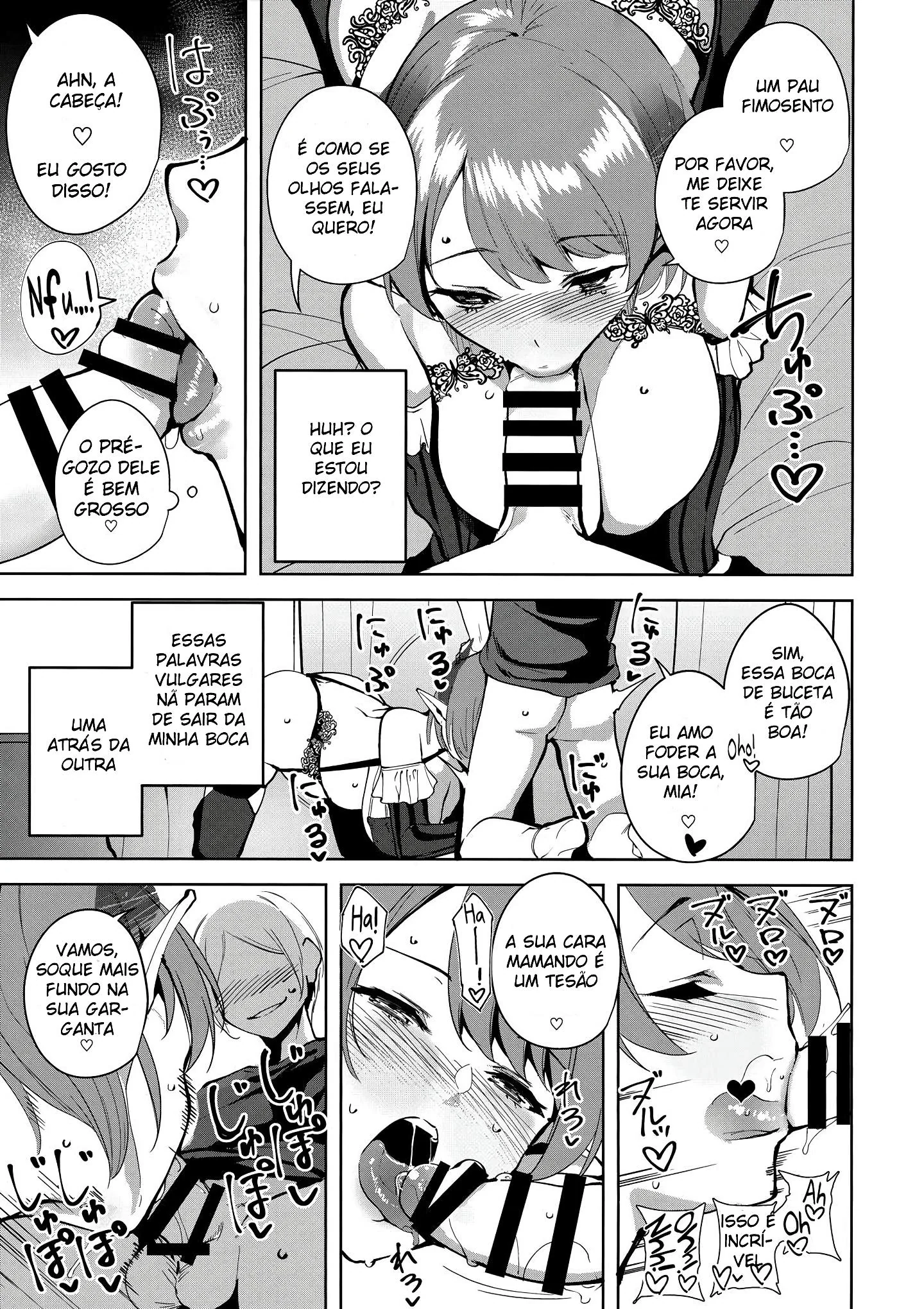 Succubus Sedenta: Satisfazendo a Piranha Sedutora em HQ Brasileiro de Hentai