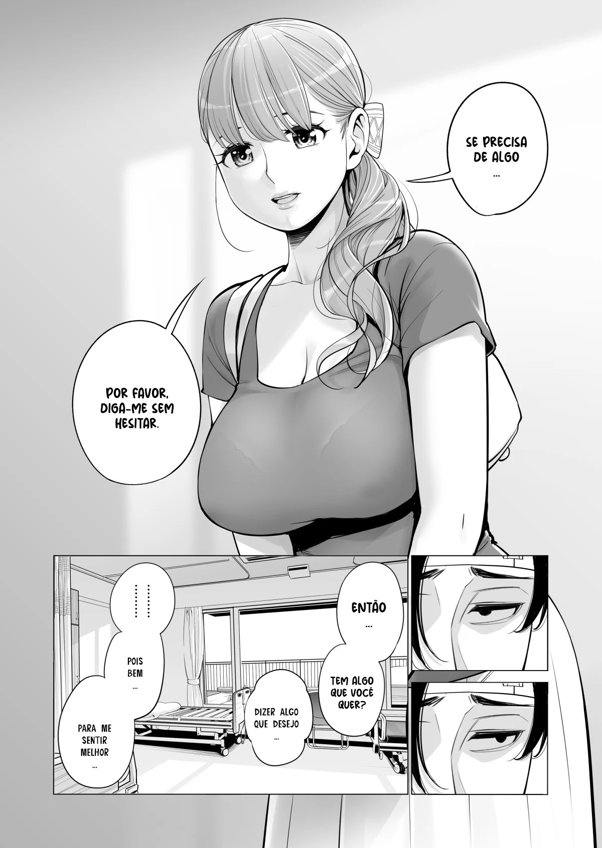 Fodendo a mãe viúva do meu amigo – Em hentai incesto HQ