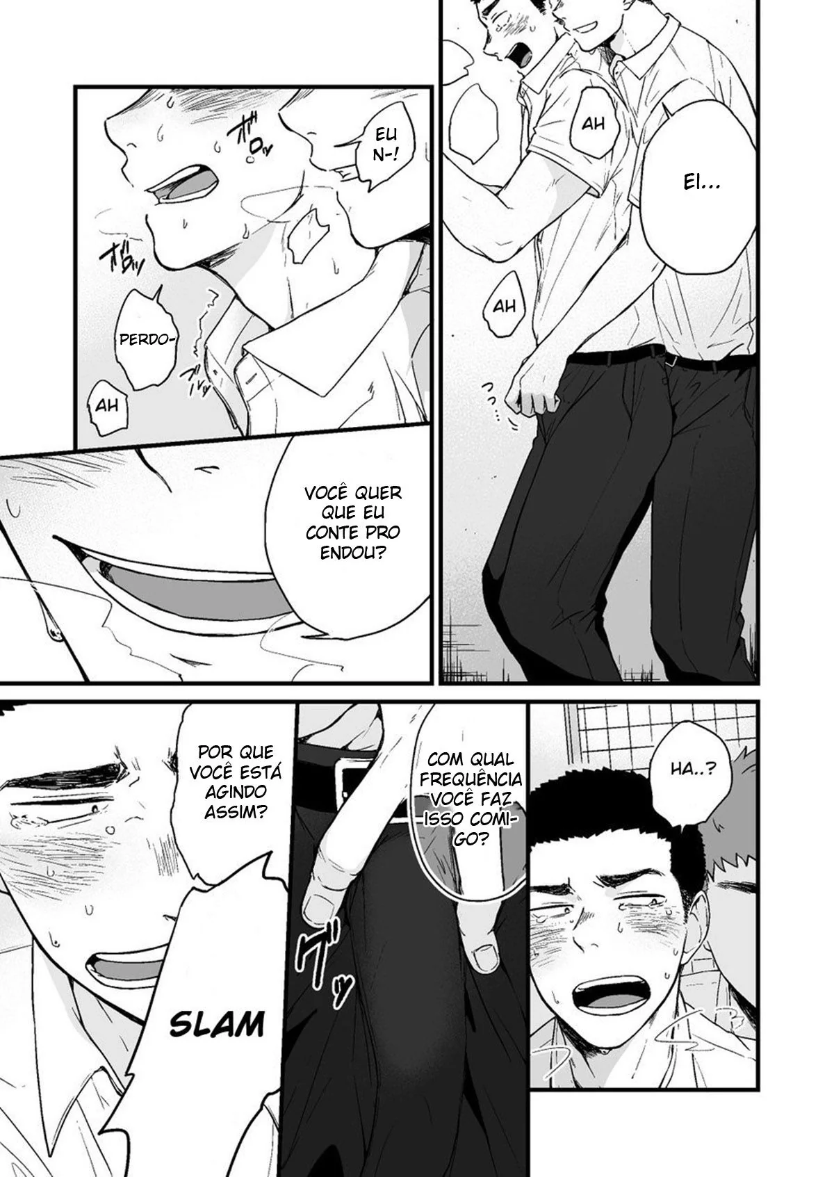 Amor proibido e traição: Nishi e Kimura em um triângulo amoroso na escola – Hentai Yaoi HQ Brasileiro