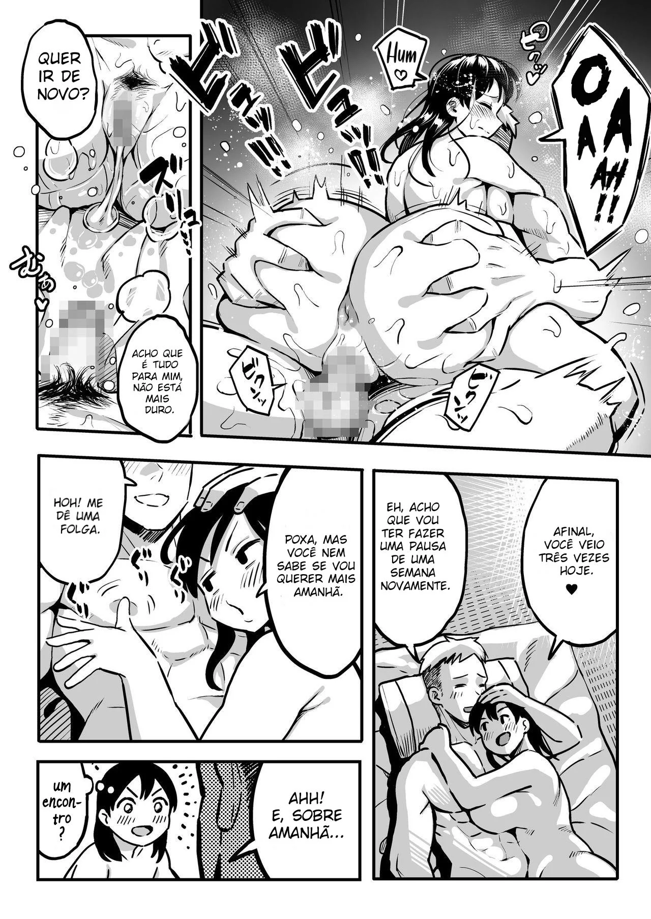 Meiko, a Dona de Casa Piranha, se Encontra com um Novinho Charminho na Padaria – Em Hentai HQ Brasileiro