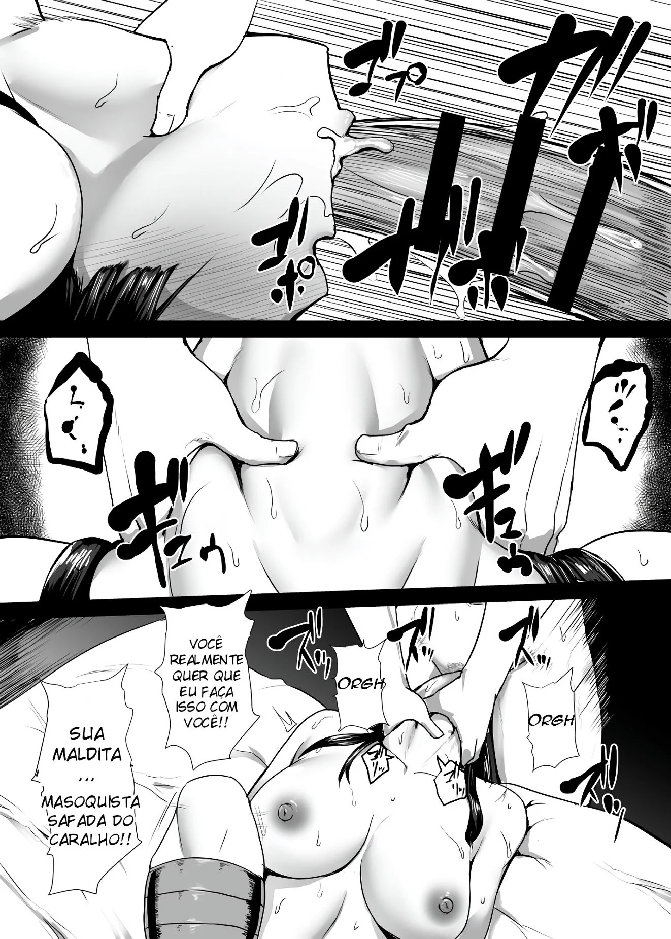 Fodendo a tia gostosa – Hiro usa e abusa da piranha da família em Hentai HQ Brasileiro