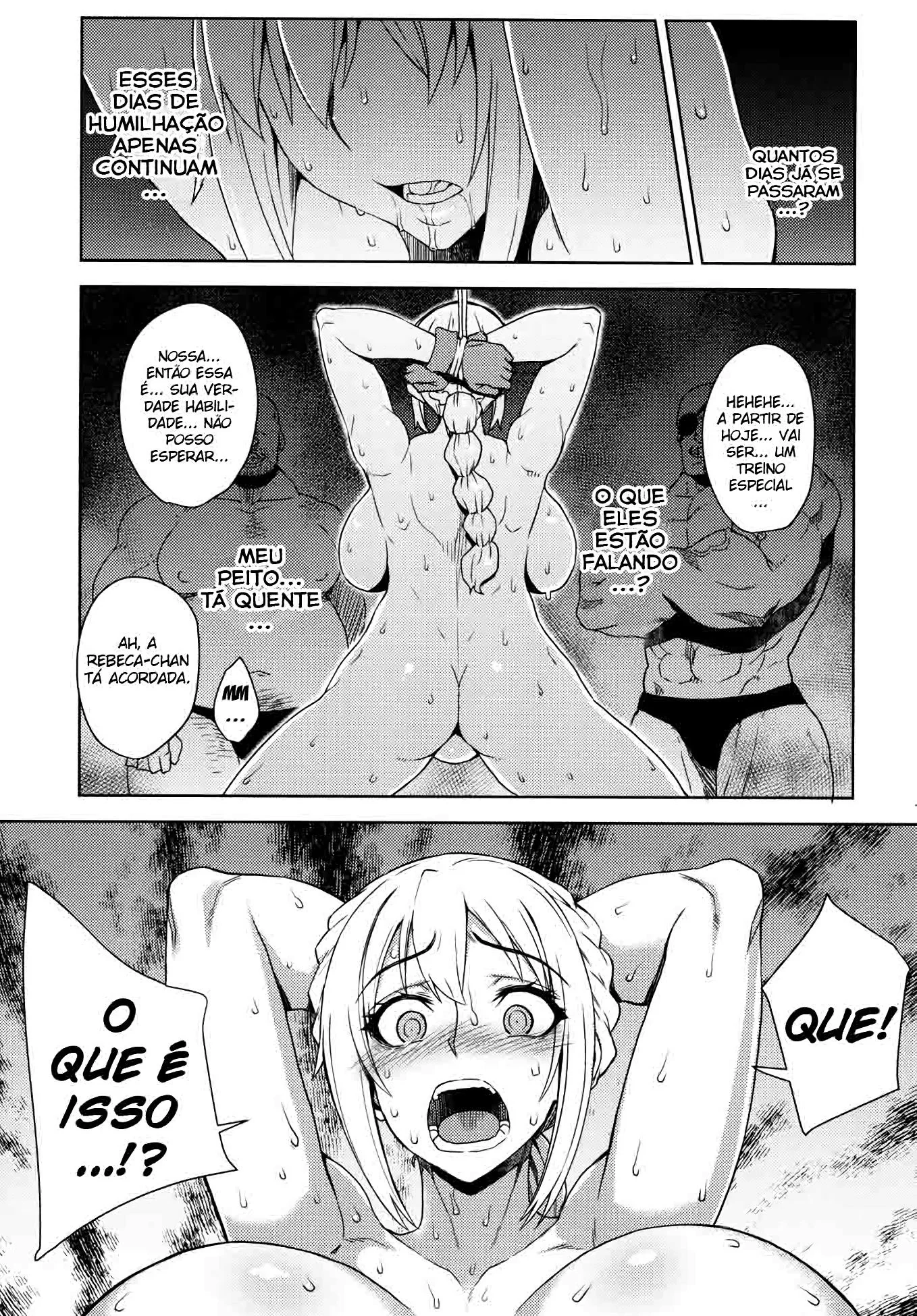 A Aluna Piranha da Escola Dando em Tudo que é Canto para o Professor Tarado em Hentai HQ Brasileiro