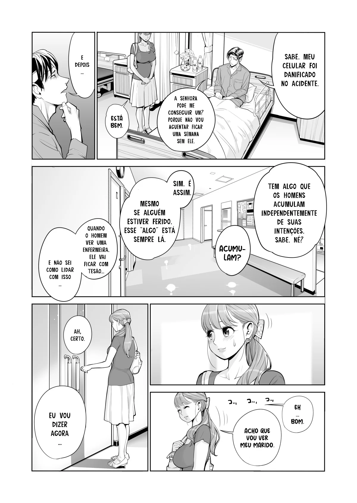 Fodendo a mãe viúva do meu amigo – Em hentai incesto HQ