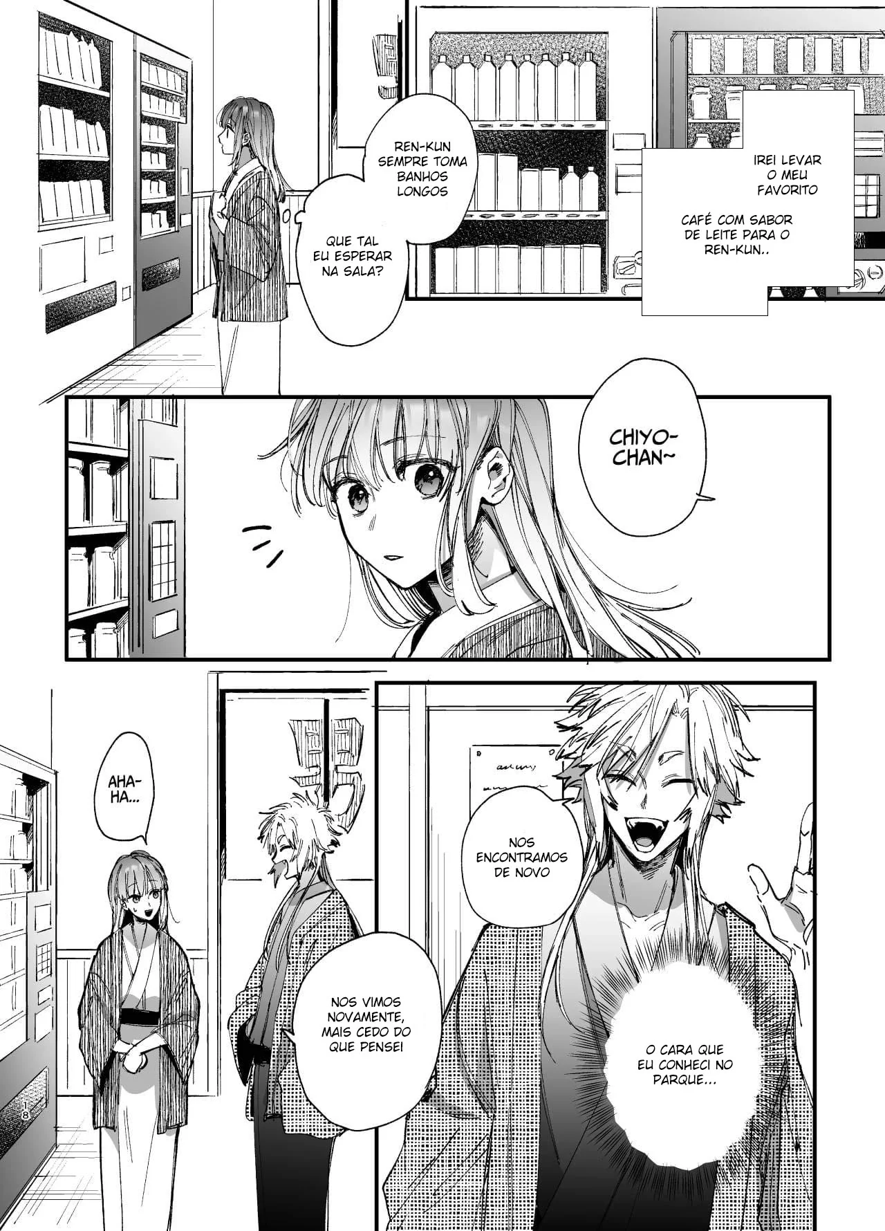 Chiyo-chan e a Rola Espiritual de Ten-kun: A Piranha dos Espíritos em Hentai HQ Brasileiro