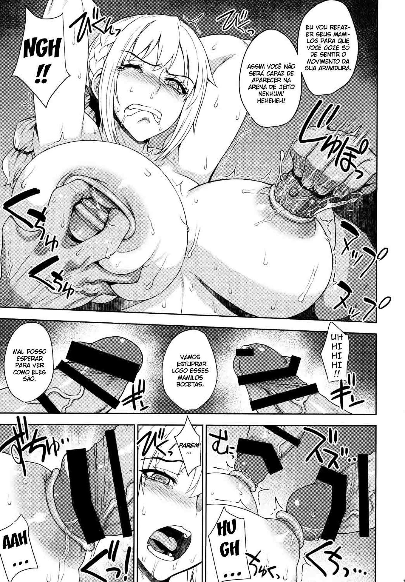 A Aluna Piranha da Escola Dando em Tudo que é Canto para o Professor Tarado em Hentai HQ Brasileiro