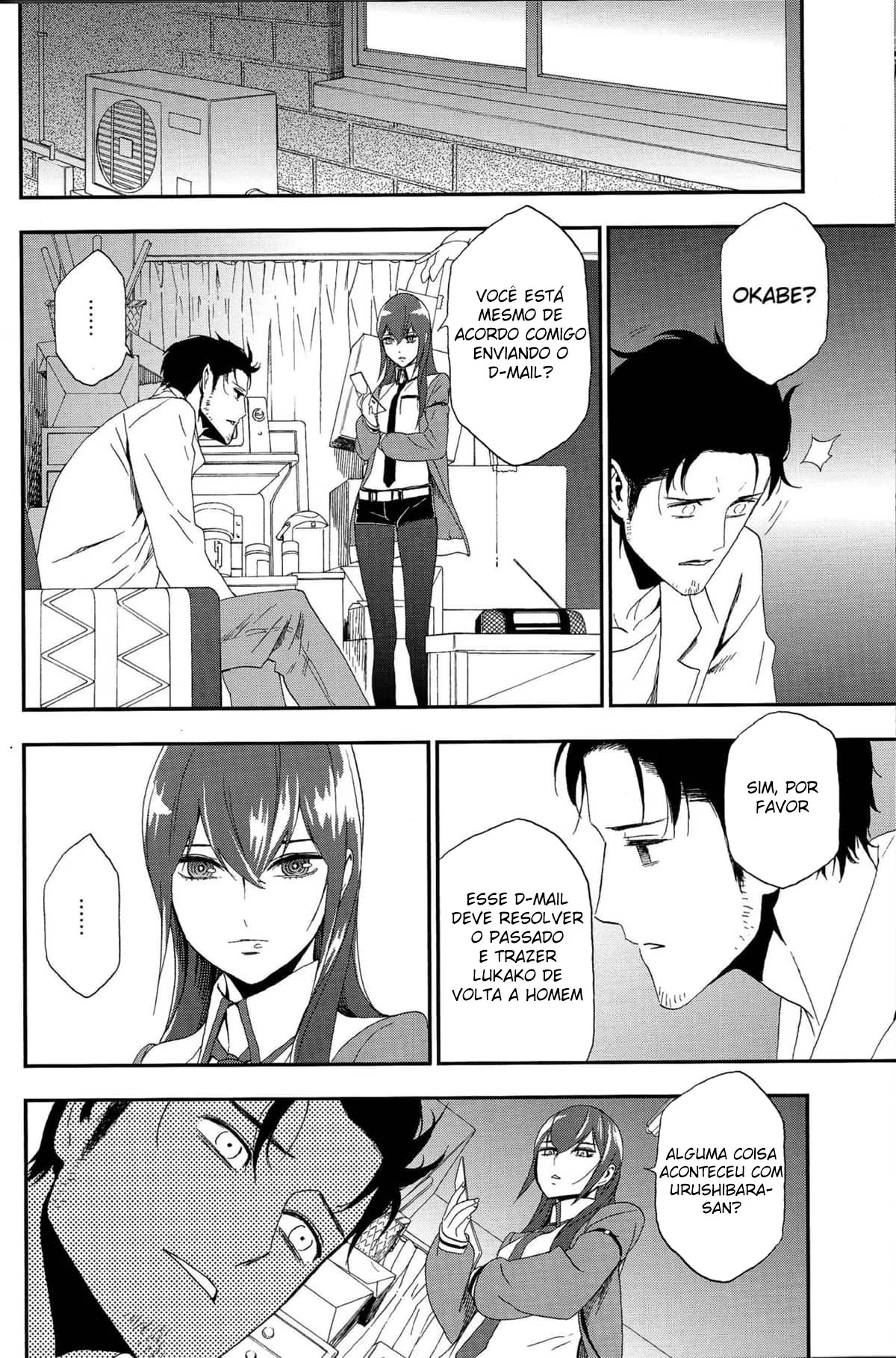 O D-mail do Prazer: Okabe e Labmem em uma Aventura Picante em Hentai HQ