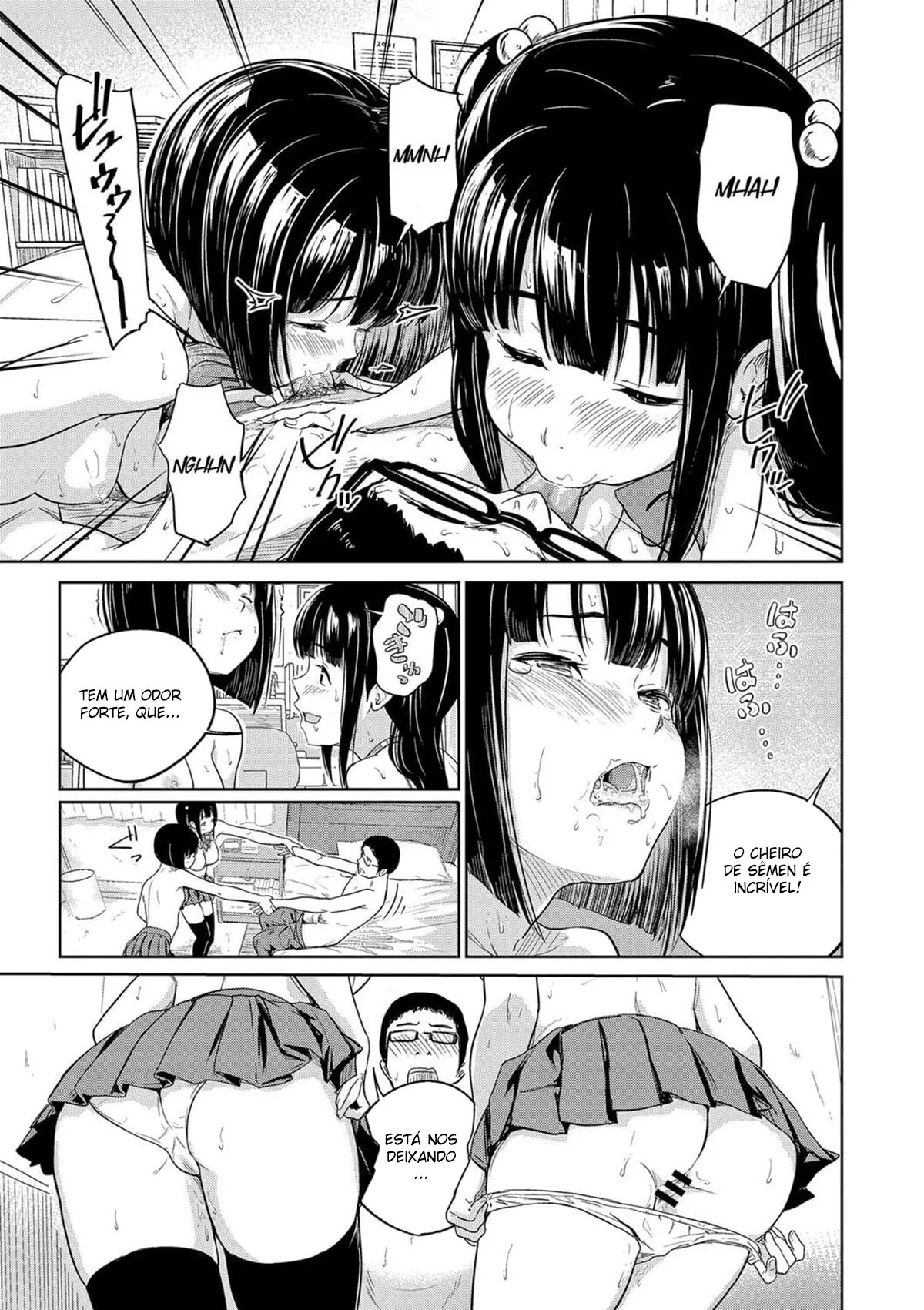 Conquistando o Coração das Gêmeas Piranhas em Hentai HQ