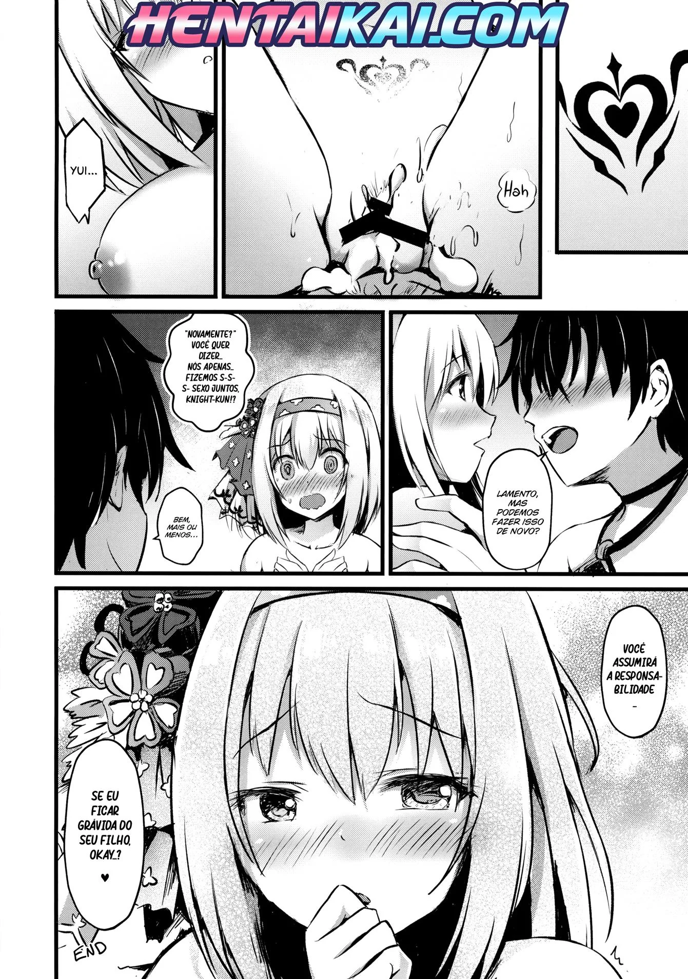 Desejos Tarados: Yui pede para Yuuki foder sua buceta em encontro safado – Hentai HQ Brasileiro