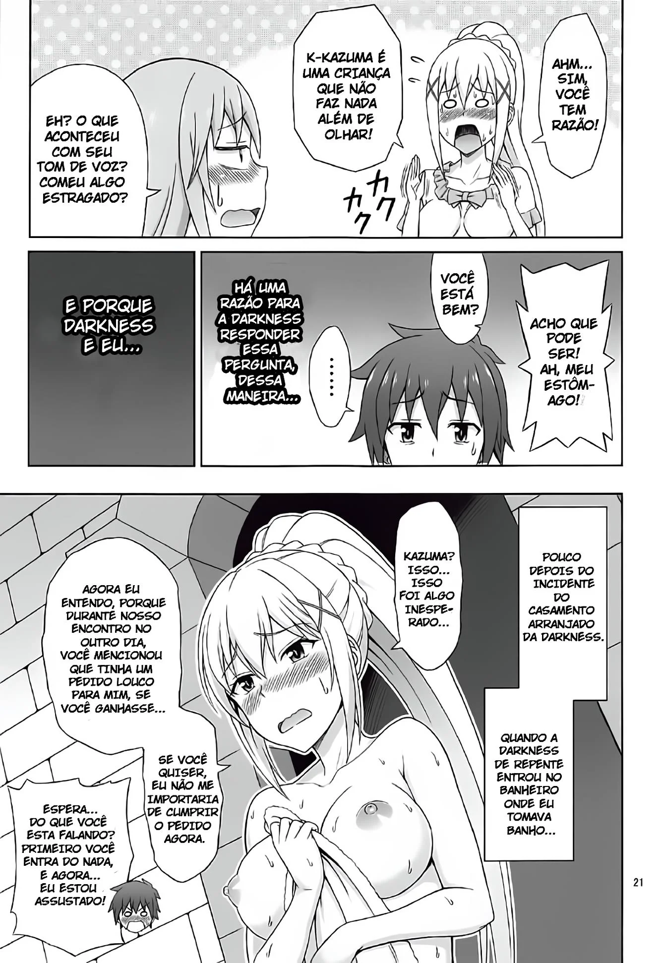 O Buraco Pervertido 4 Patchouli-sama e os Feitiços da Putaria em HQ Brasileiro
