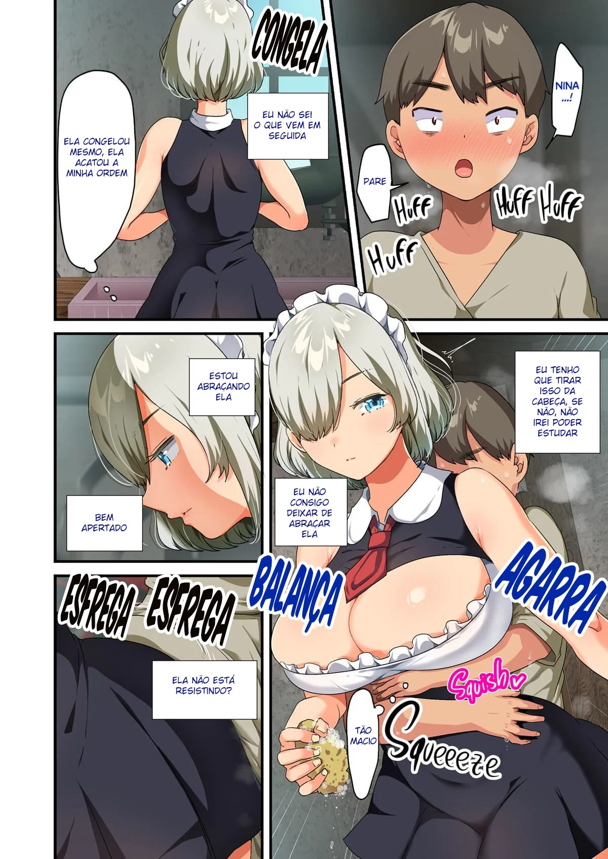 Androide Safada – A Nova Integração Familiar em Hentai HQ Brasileiro