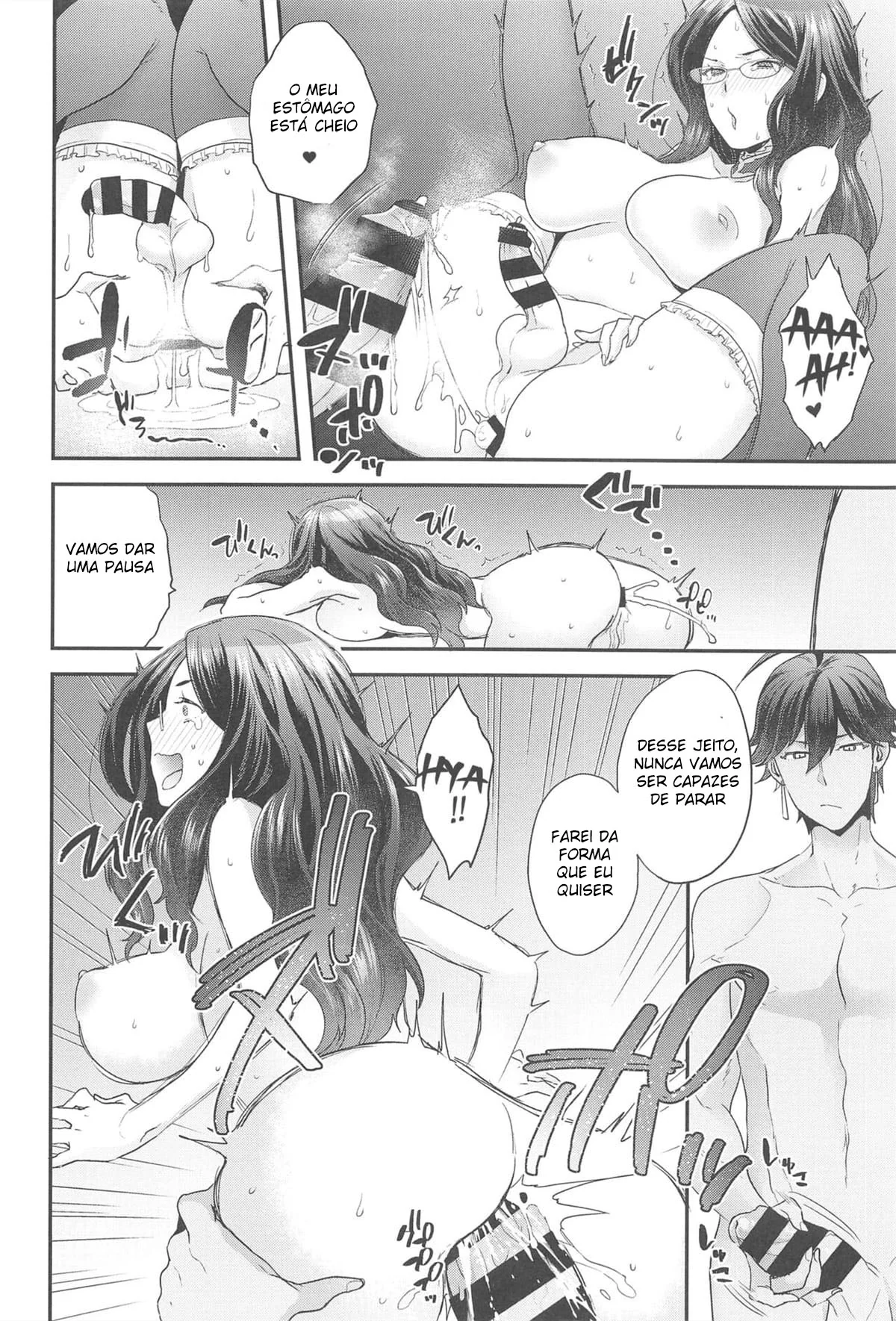 Rei Ozymandias e Da Vinci: Uma Jornada de Sexo e Convivência em Hentai HQ Brasileiro