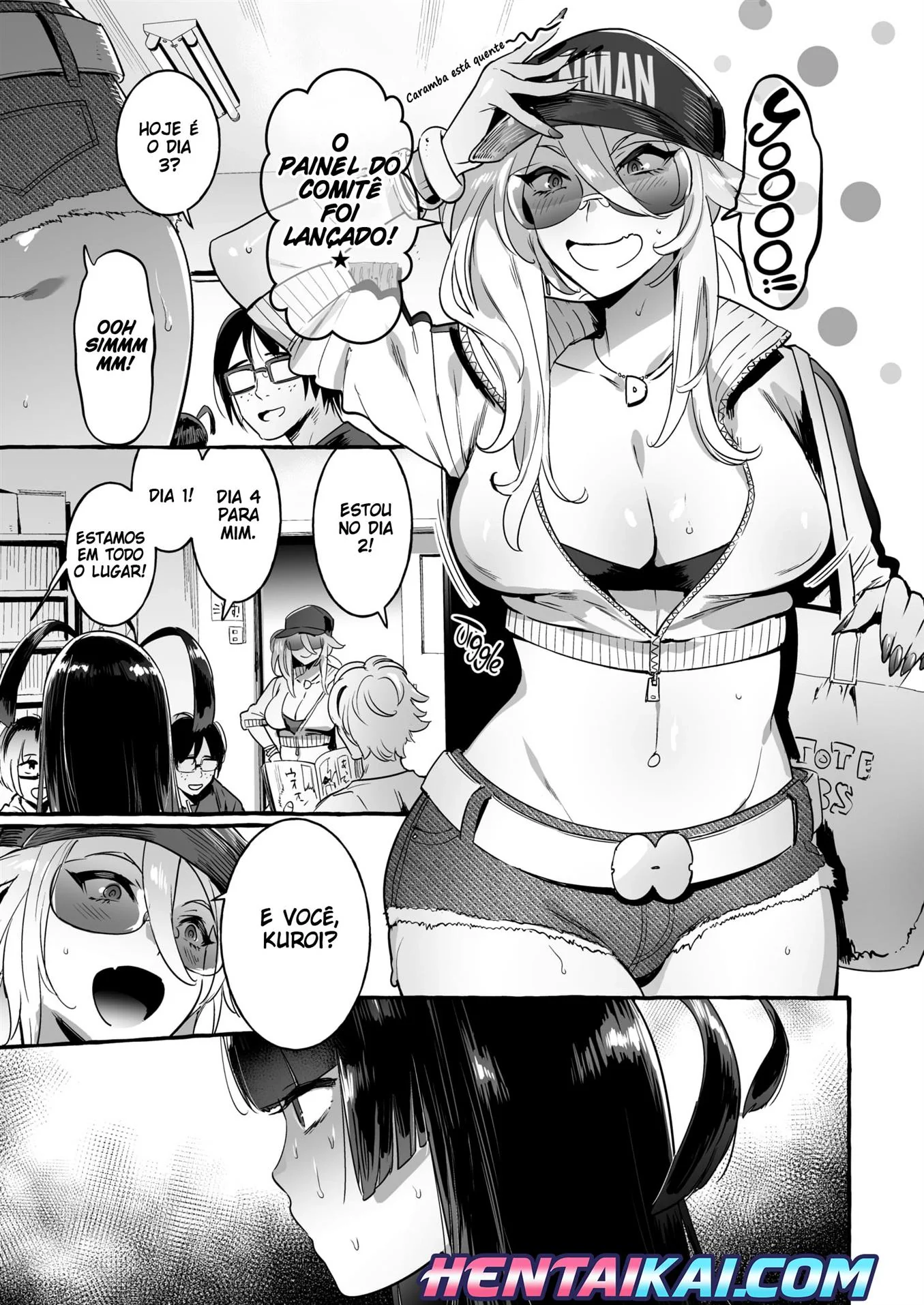 Ensaio Sensual – Putaria de Futanaris em Hentai HQ Brasileiro