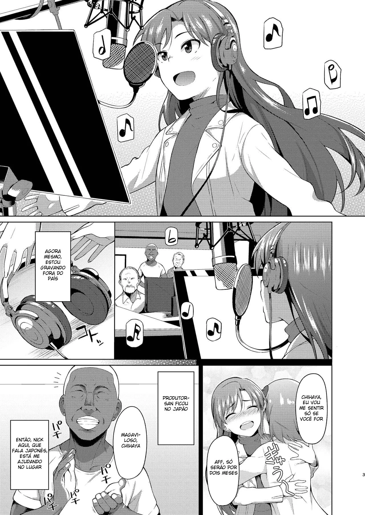 Idol Seduzida pelo Produtor Piranha em Hentai HQ Brasileiro