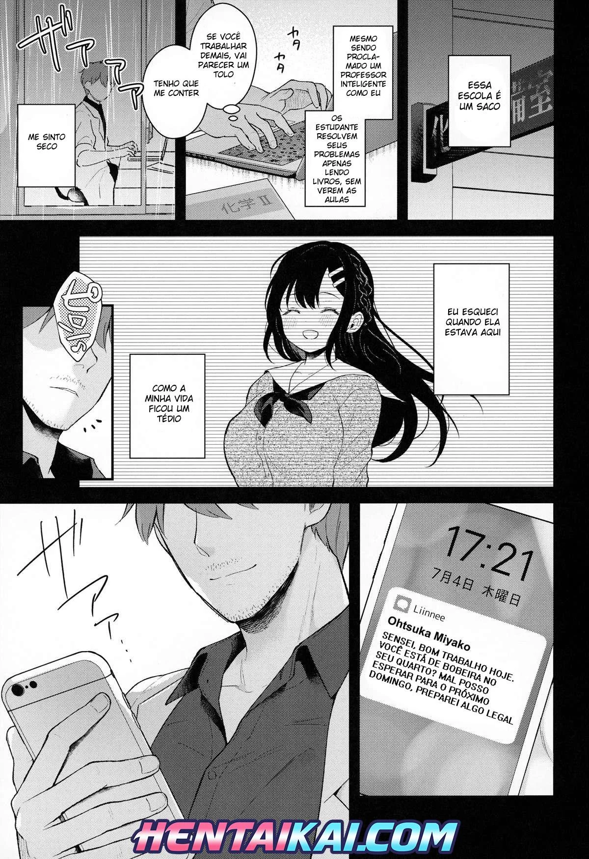 Professora Piranha: Encontros Escandalosos com a Ex-Aluna” em Hentai HQ