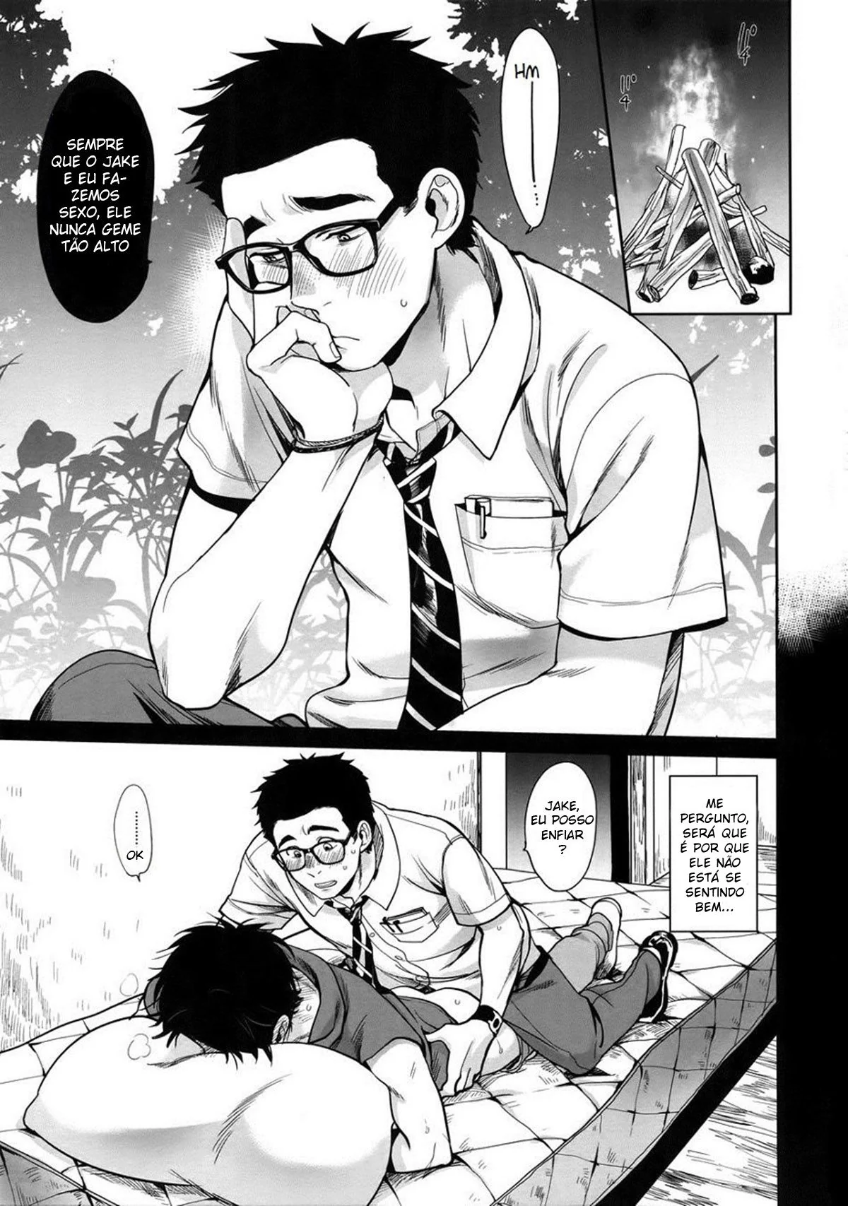 Dwight Descobre Seu Dom com Jake em Dead By Day Light – Ajudando o Amigo na Pica Dura! em Hentai HQ Brasileiro