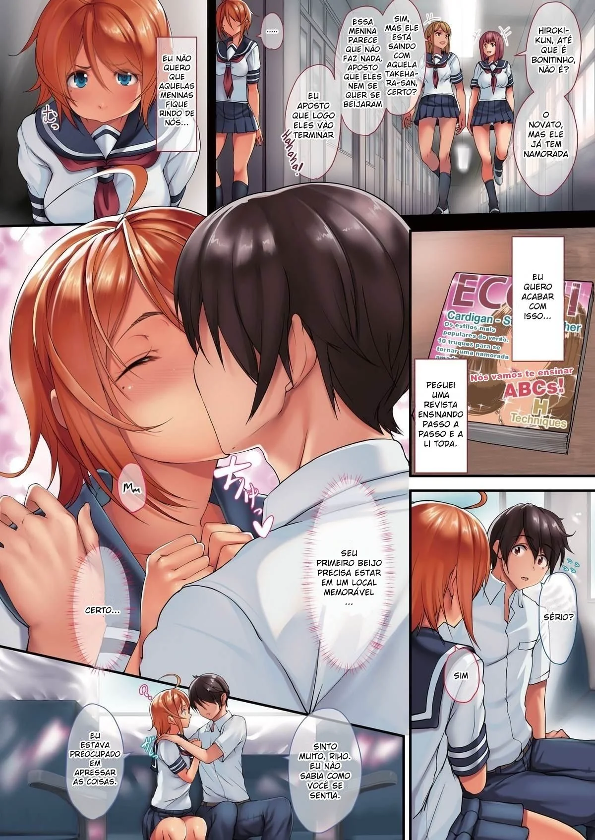 Orgia entre os garotos da academia UA para conseguir o Todoroki geladinho no Boku no Hero Hentai HQ Brasileiro