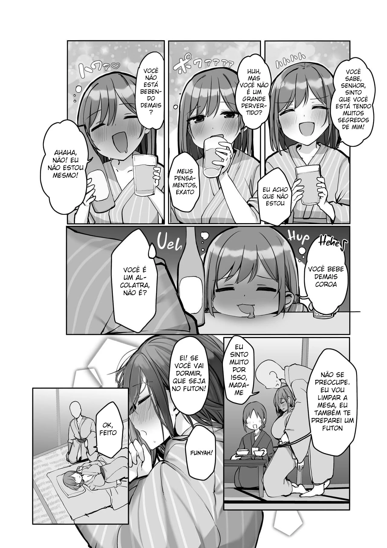 Fonte Termal da Sacanagem: De Amigos a Amantes em Hentai HQ