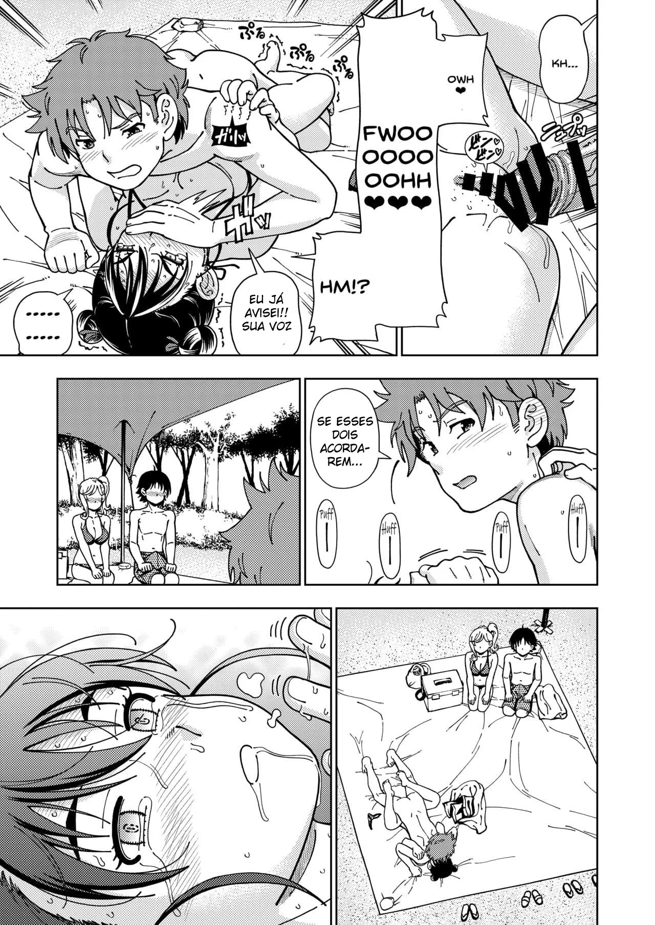 Piranha na Praia: A Rola do Prazer em Hentai HQ Brasileiro