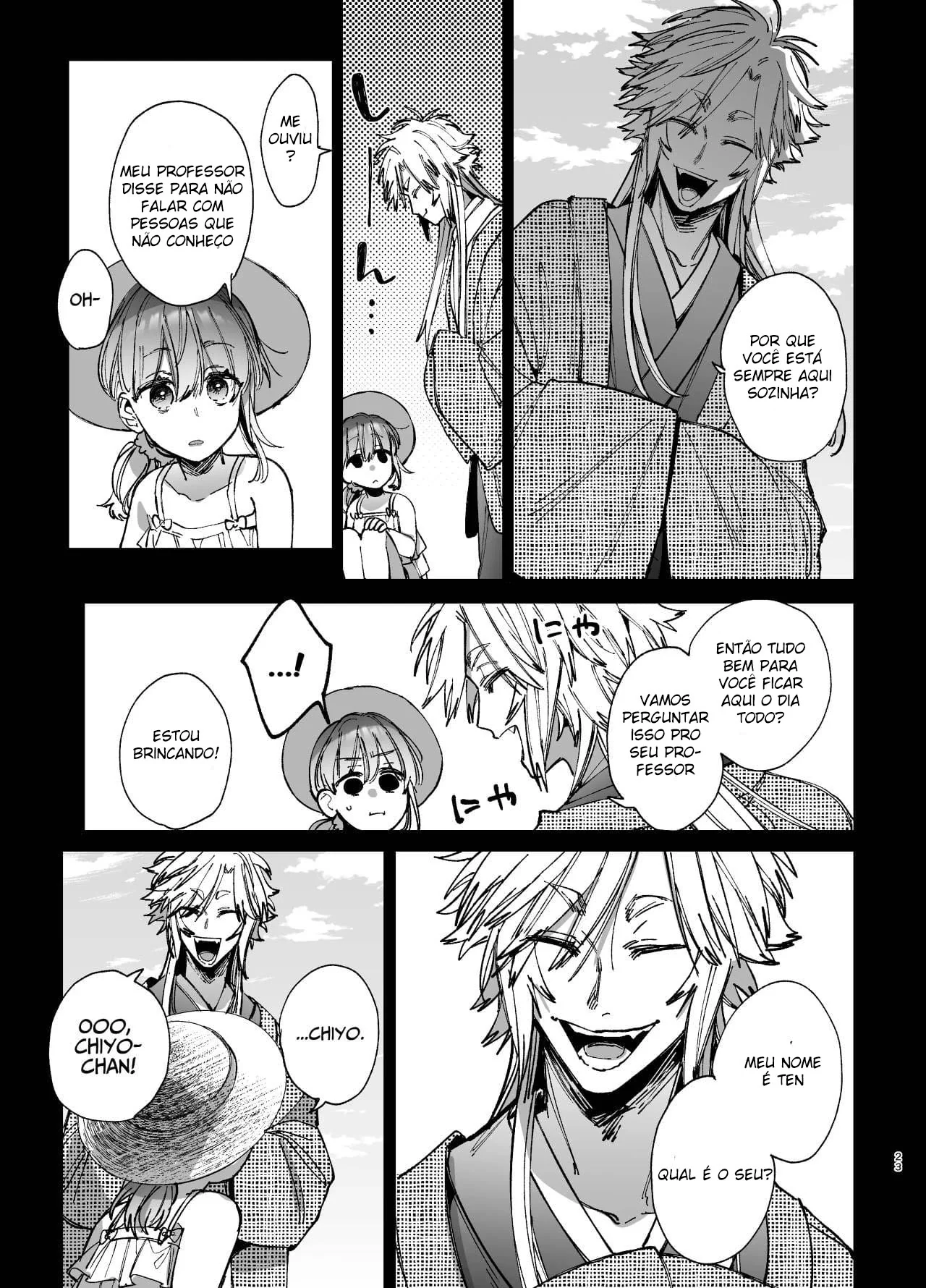 Chiyo-chan e a Rola Espiritual de Ten-kun: A Piranha dos Espíritos em Hentai HQ Brasileiro