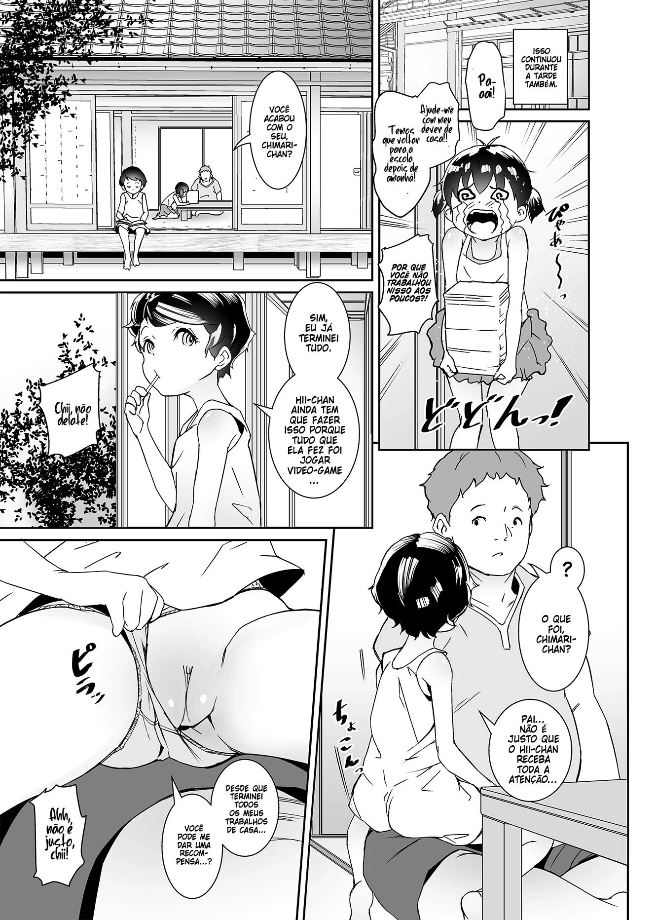 Seduzindo a Tia Piranha – Keita entra em ação! em hentai HQ Brasileiro