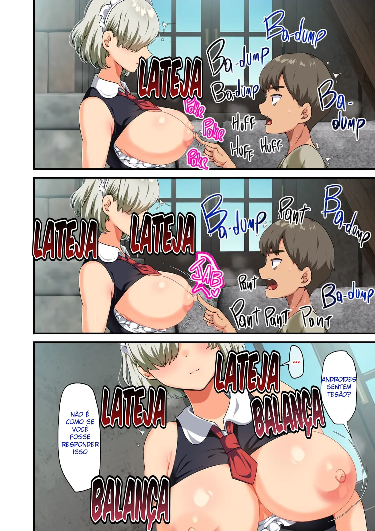 Androide Safada – A Nova Integração Familiar em Hentai HQ Brasileiro