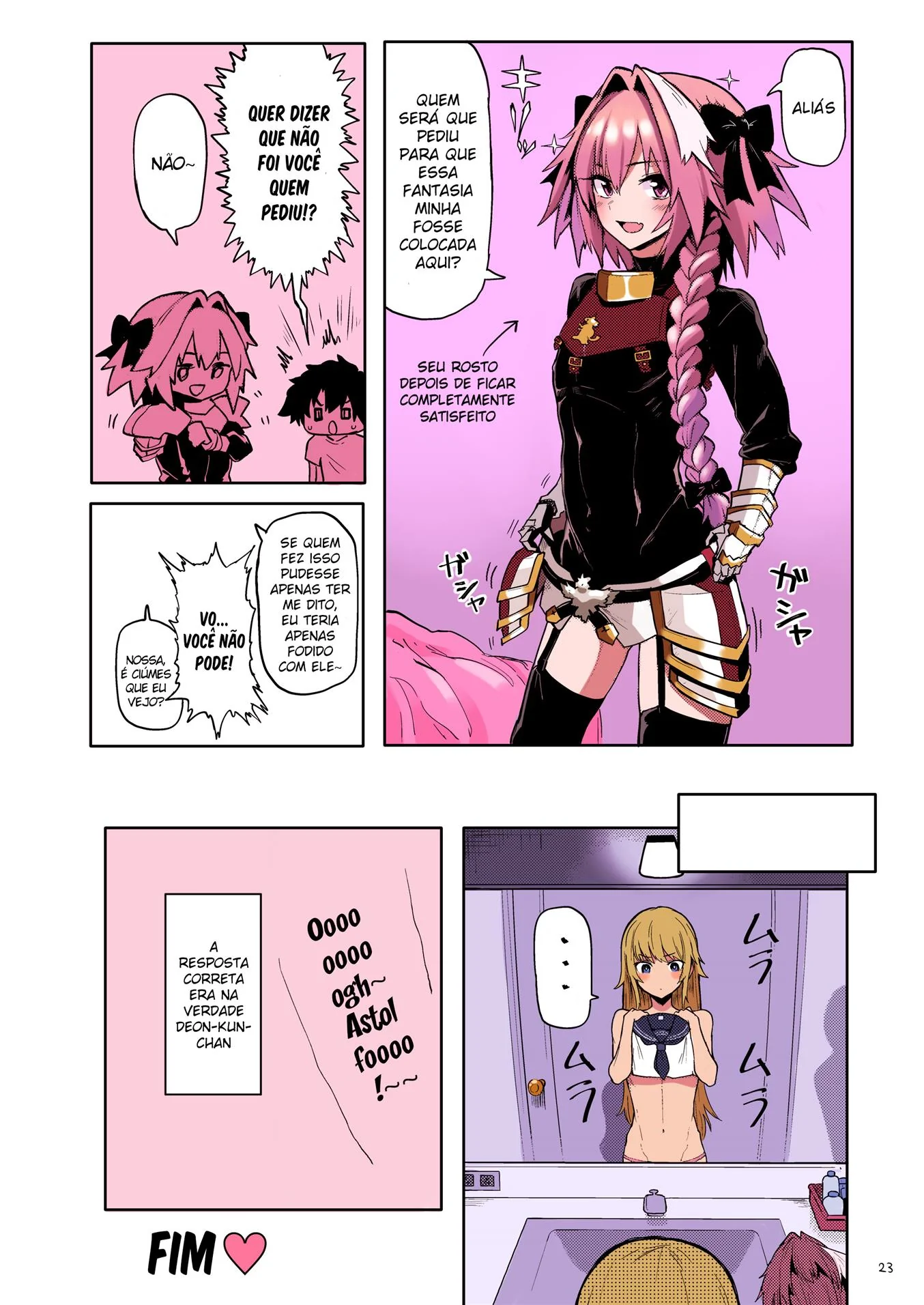 [REVISAR POST ⚠️✏️] Astolfo x Astolfo