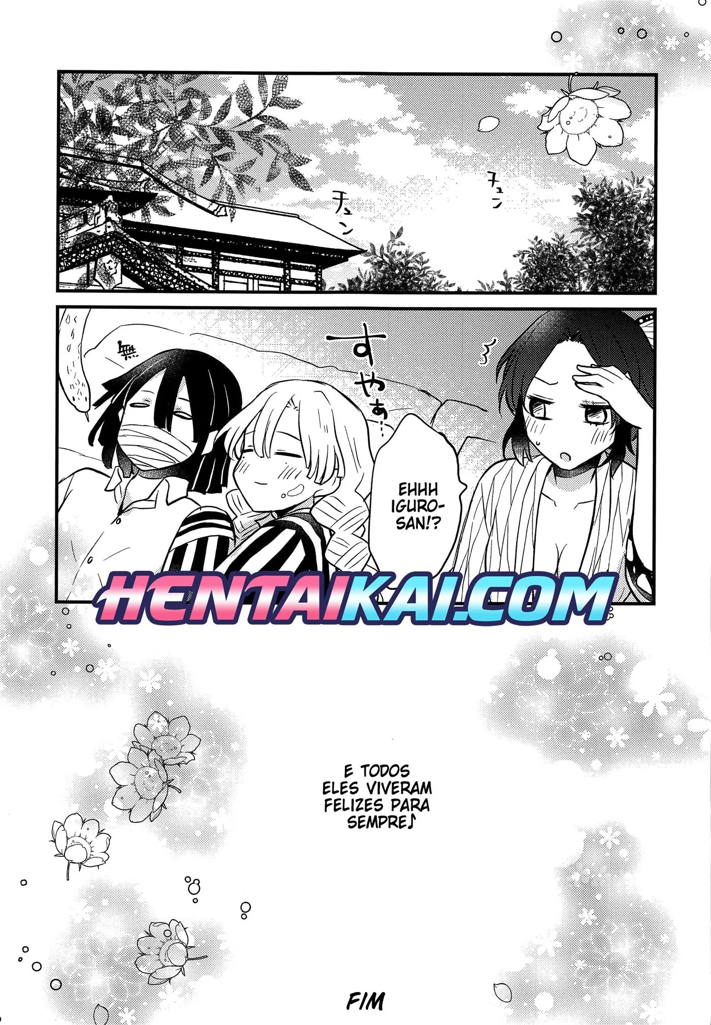 Mitsuri-chan com uma futanari safada e com a rola gostosa