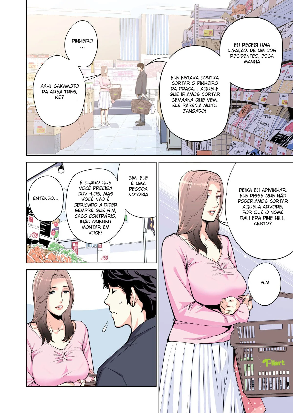Piranha dos Conjuntos: Sedução na Associação dos Moradores em Manga Hentai