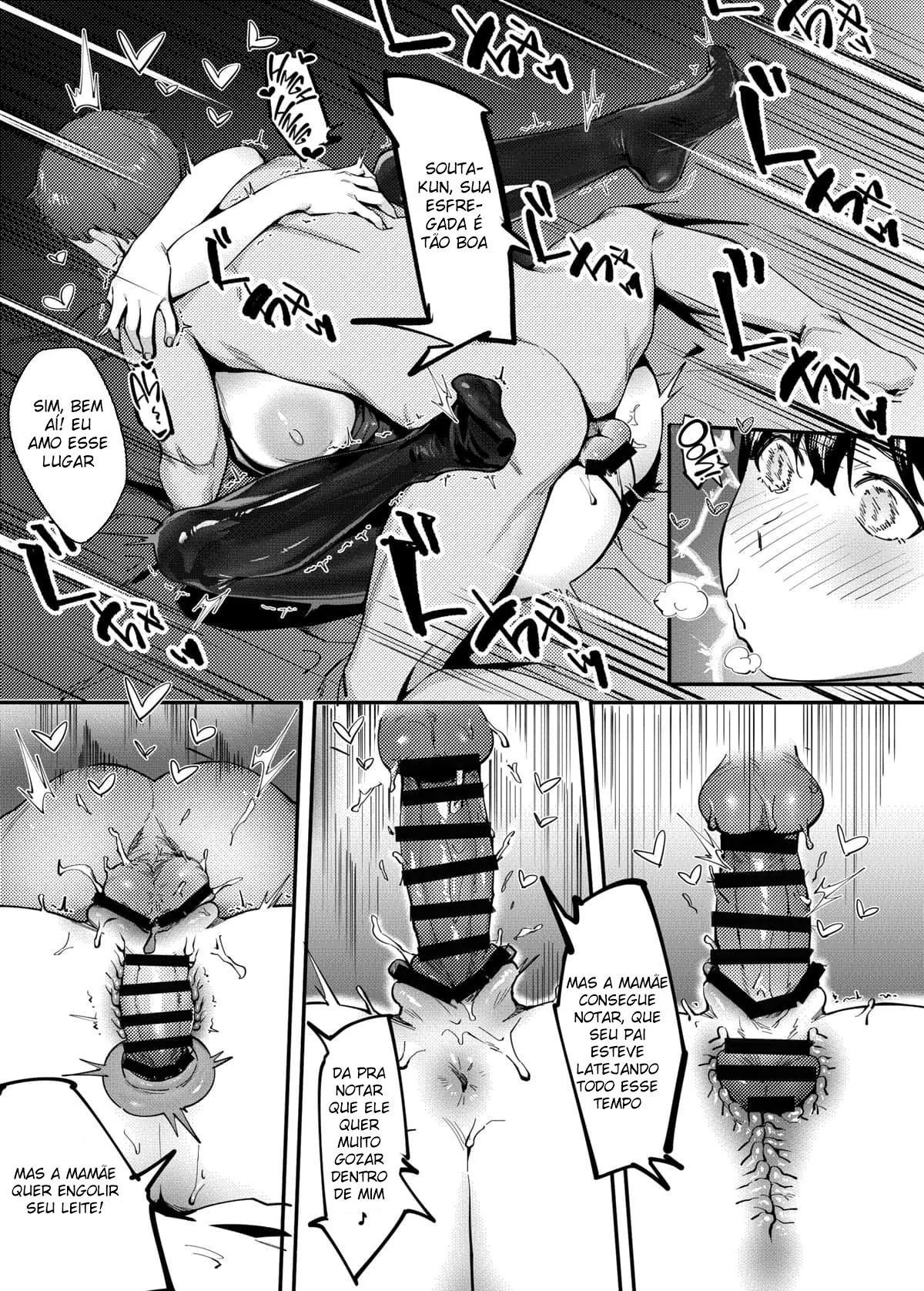 A Piranha Mãe & Filha que Mudou a Vida de Souta-kun” em HQ Brasileiro