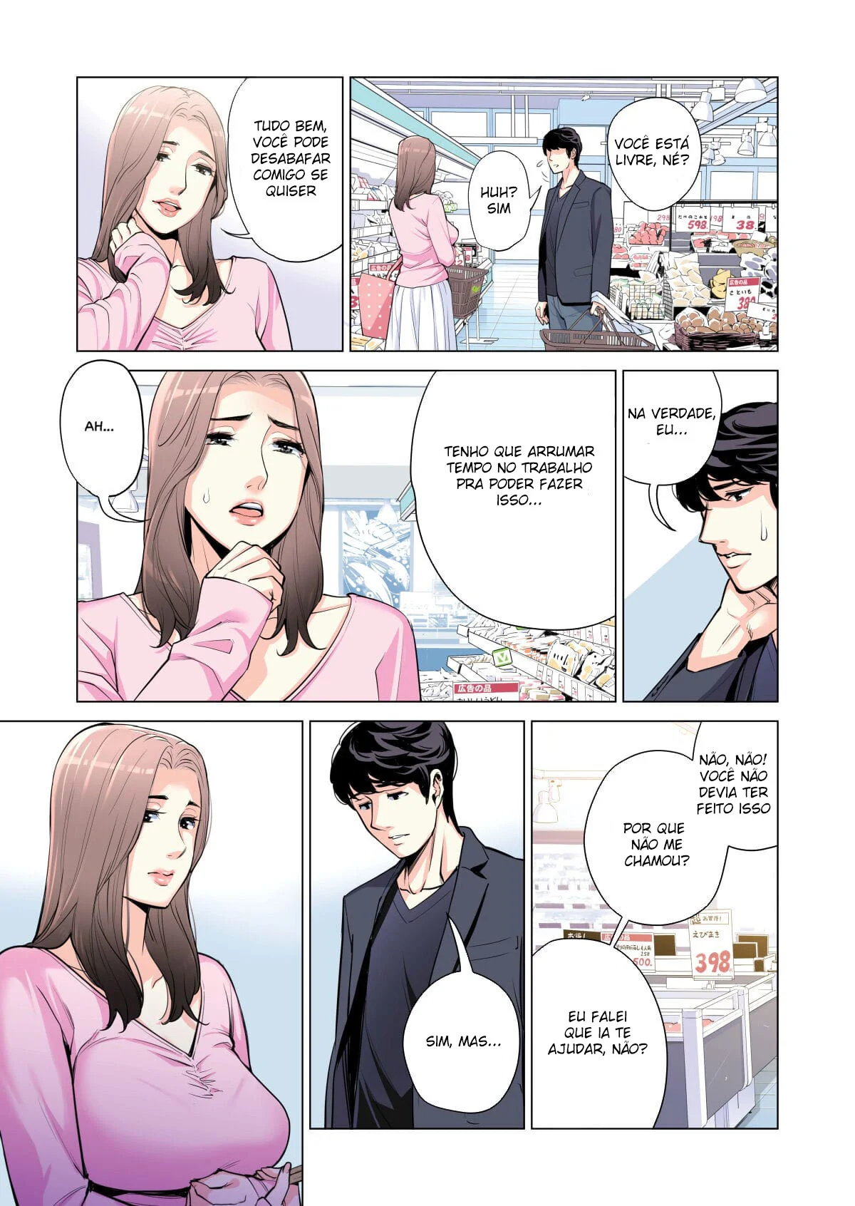Piranha dos Conjuntos: Sedução na Associação dos Moradores em Manga Hentai