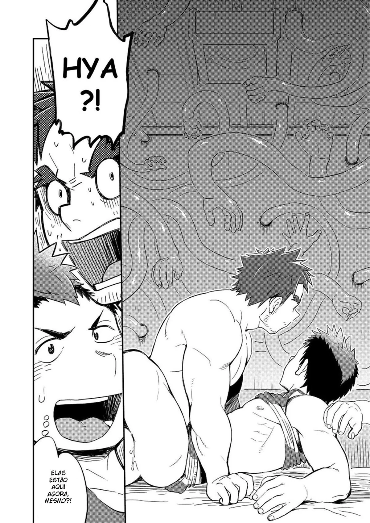 Yuu e sua mãe piranha na pousada das fontes termais em hentai incesto HQ