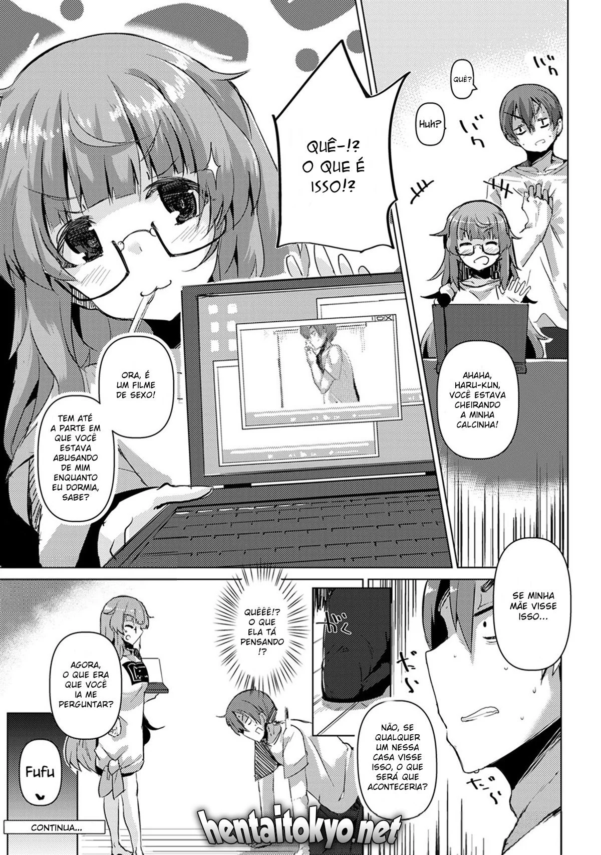 Professor Takahashi atrasado na buceta da piranha da escola em hentai HQ