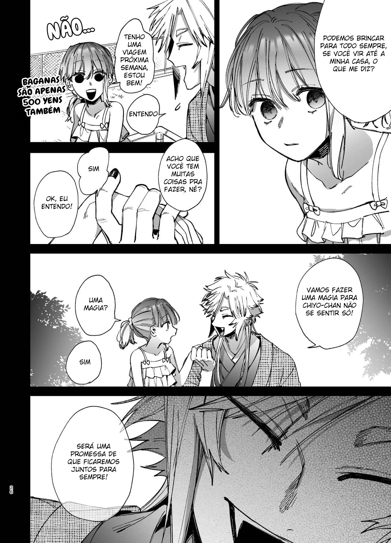Chiyo-chan e a Rola Espiritual de Ten-kun: A Piranha dos Espíritos em Hentai HQ Brasileiro