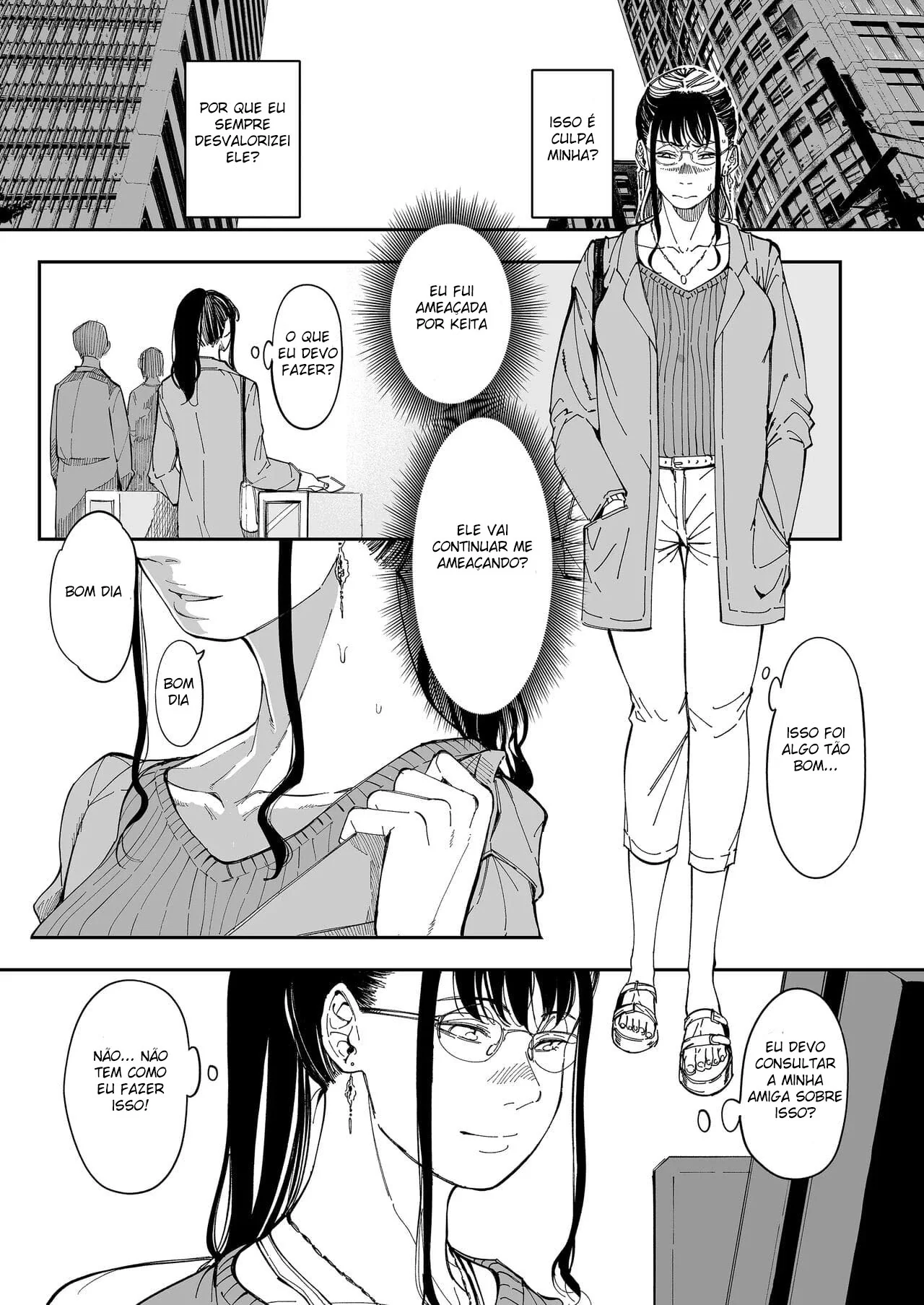 Chantageando a Camgirl Safada: Sacanagem em Família Hentai HQ