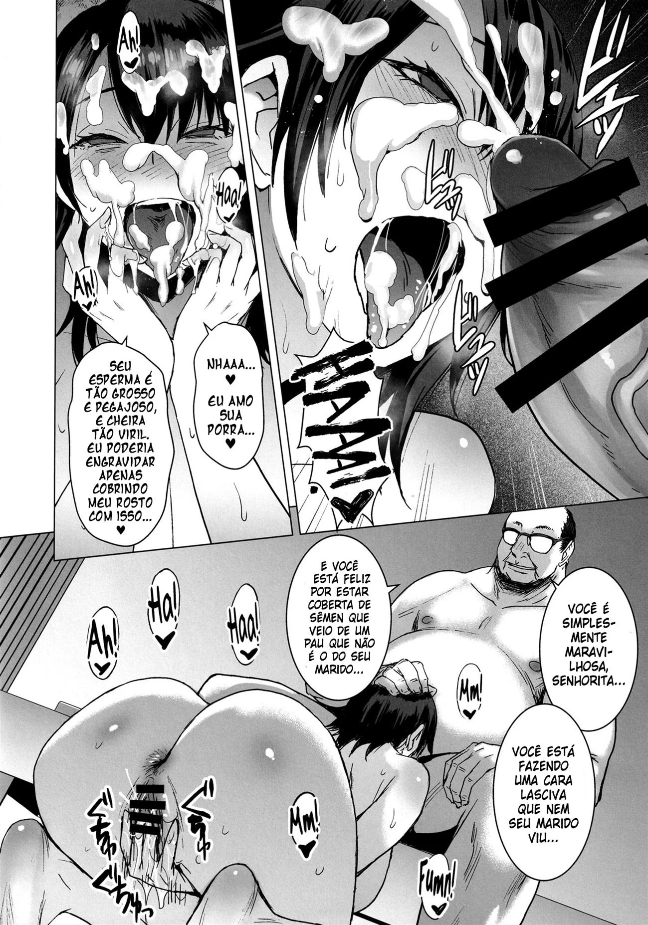 A Aluna Piranha da Escola Dando em Tudo que é Canto para o Professor Tarado em Hentai HQ Brasileiro