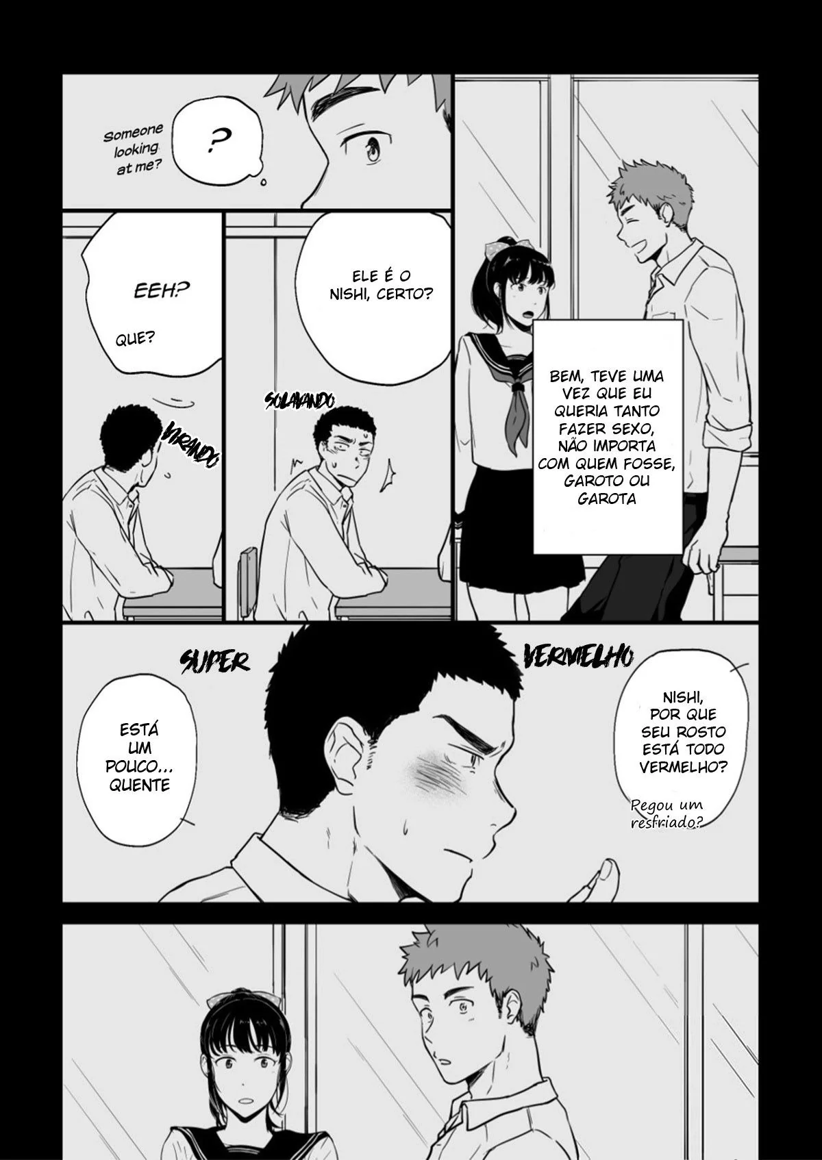 Chantageado pelo Desejo: Kimura e a Rola do Melhor Amigo em Hentai HQ Brasileiro