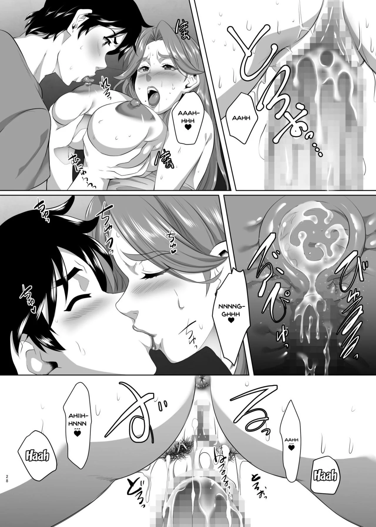 Comendo a mãe do amigo: uma vingança bem safada em hentai HQ