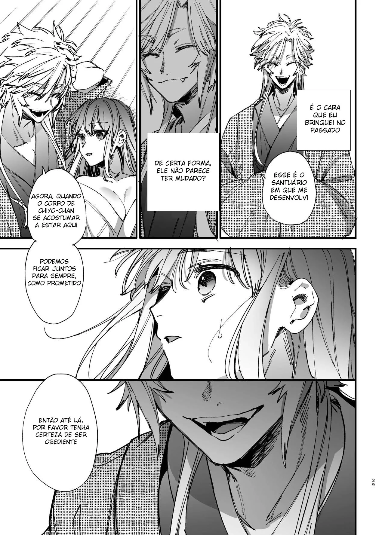 Chiyo-chan e a Rola Espiritual de Ten-kun: A Piranha dos Espíritos em Hentai HQ Brasileiro
