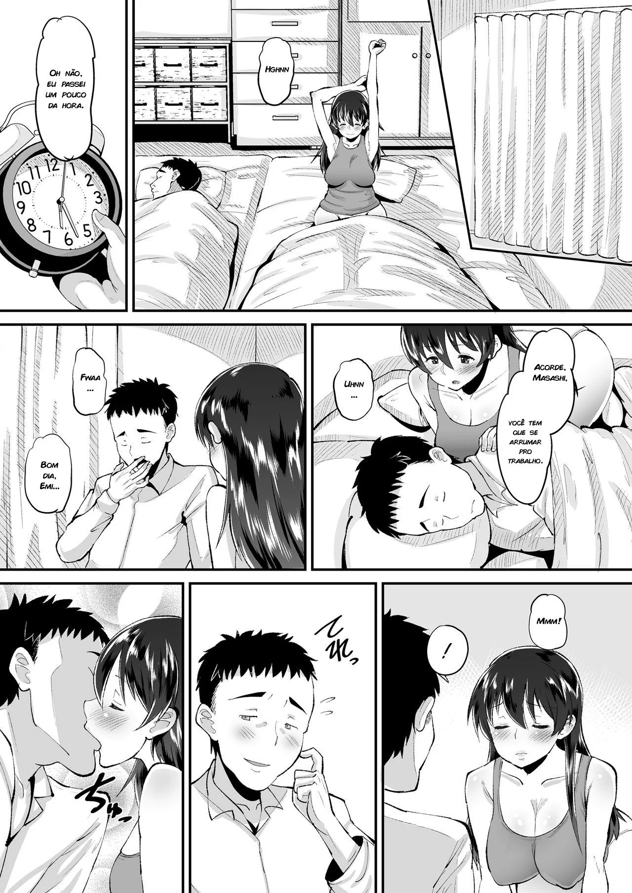 Sogra Piranha Seduzindo a Nora Gostosa em Hentai HQ Brasileiro