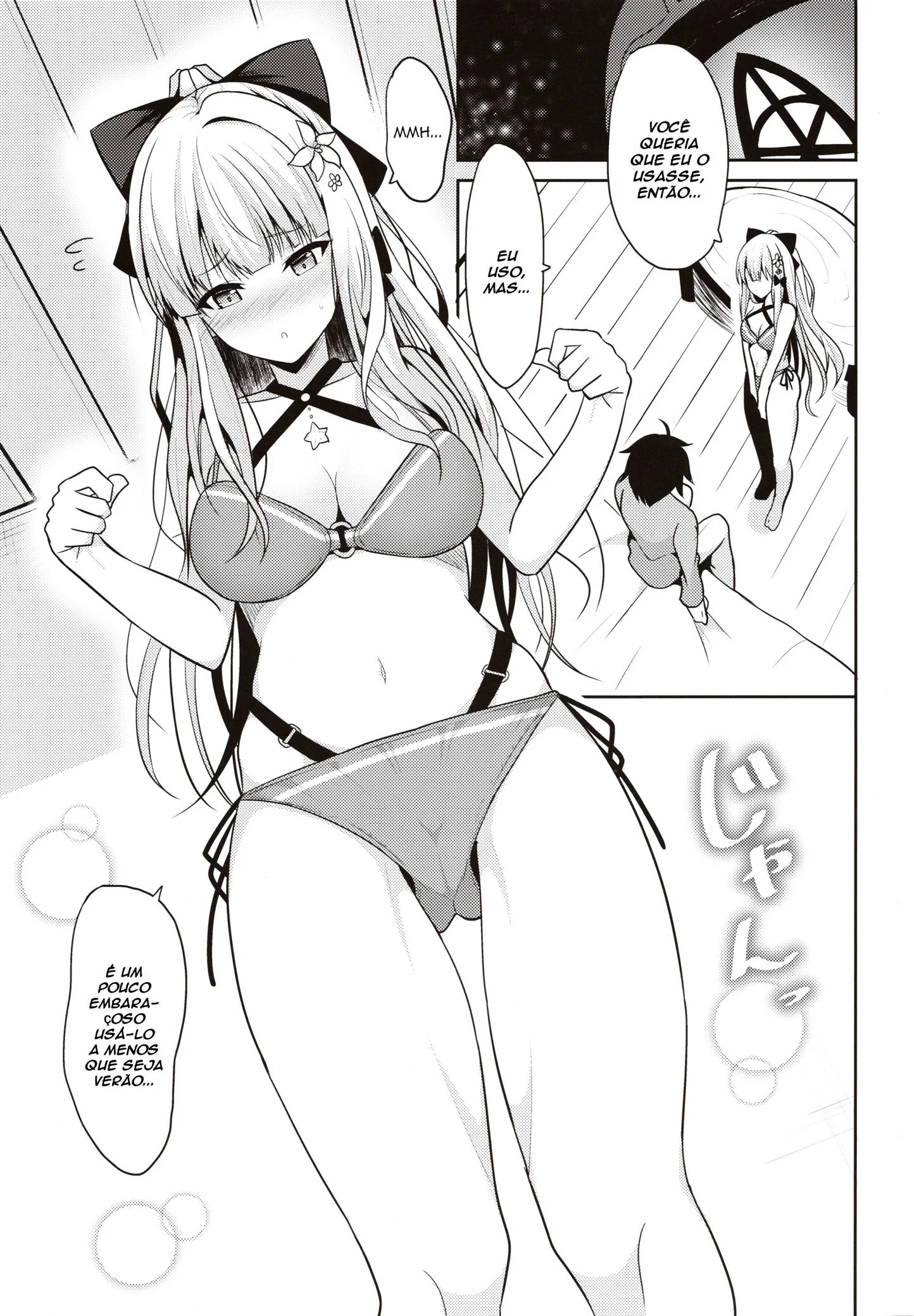Mamãe Gostosa Satisfaz Seu Mestre Bebê em Treinos Safados – Hentai HQ Brasileiro
