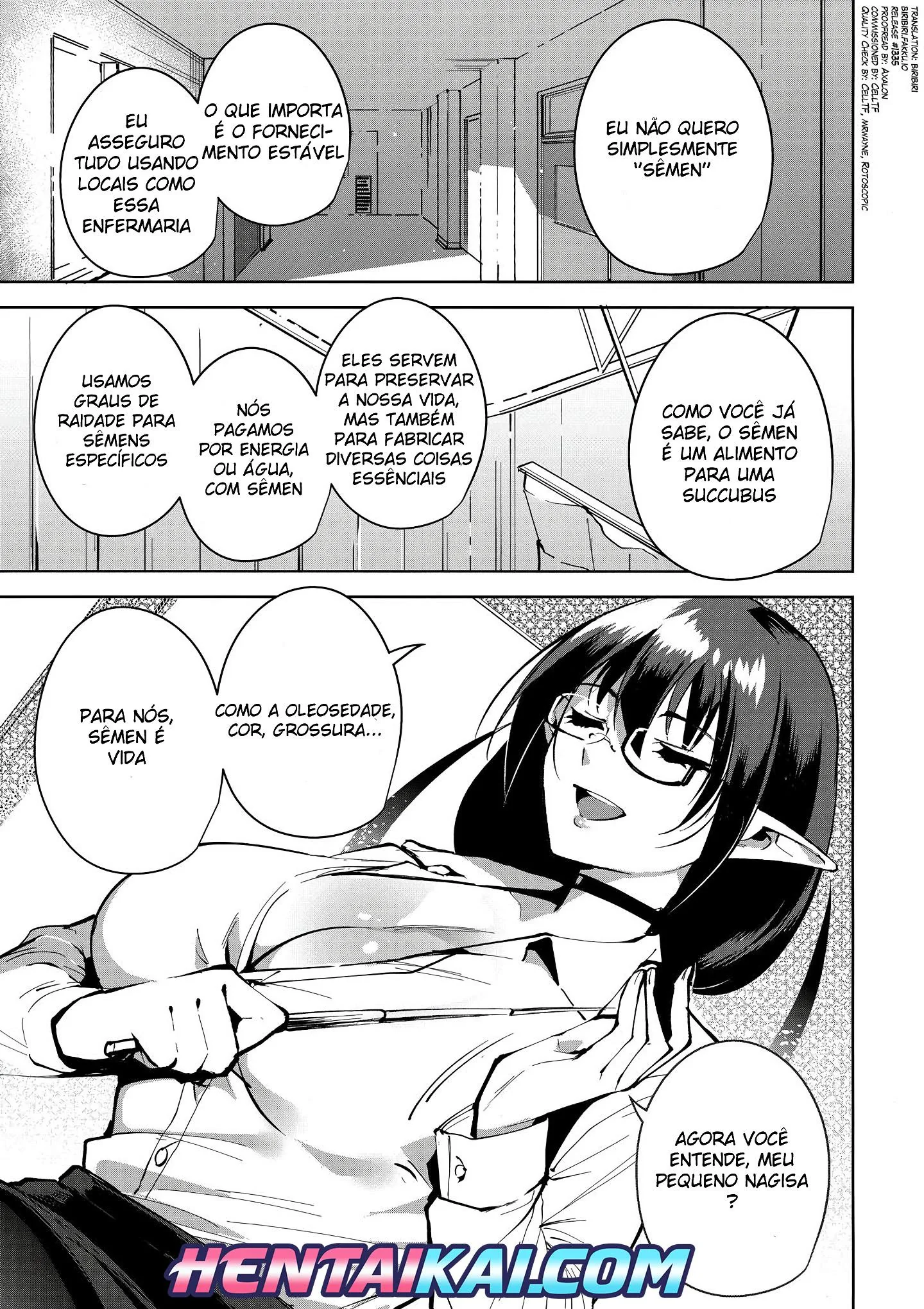 Succubus Sedenta: Satisfazendo a Piranha Sedutora em HQ Brasileiro de Hentai