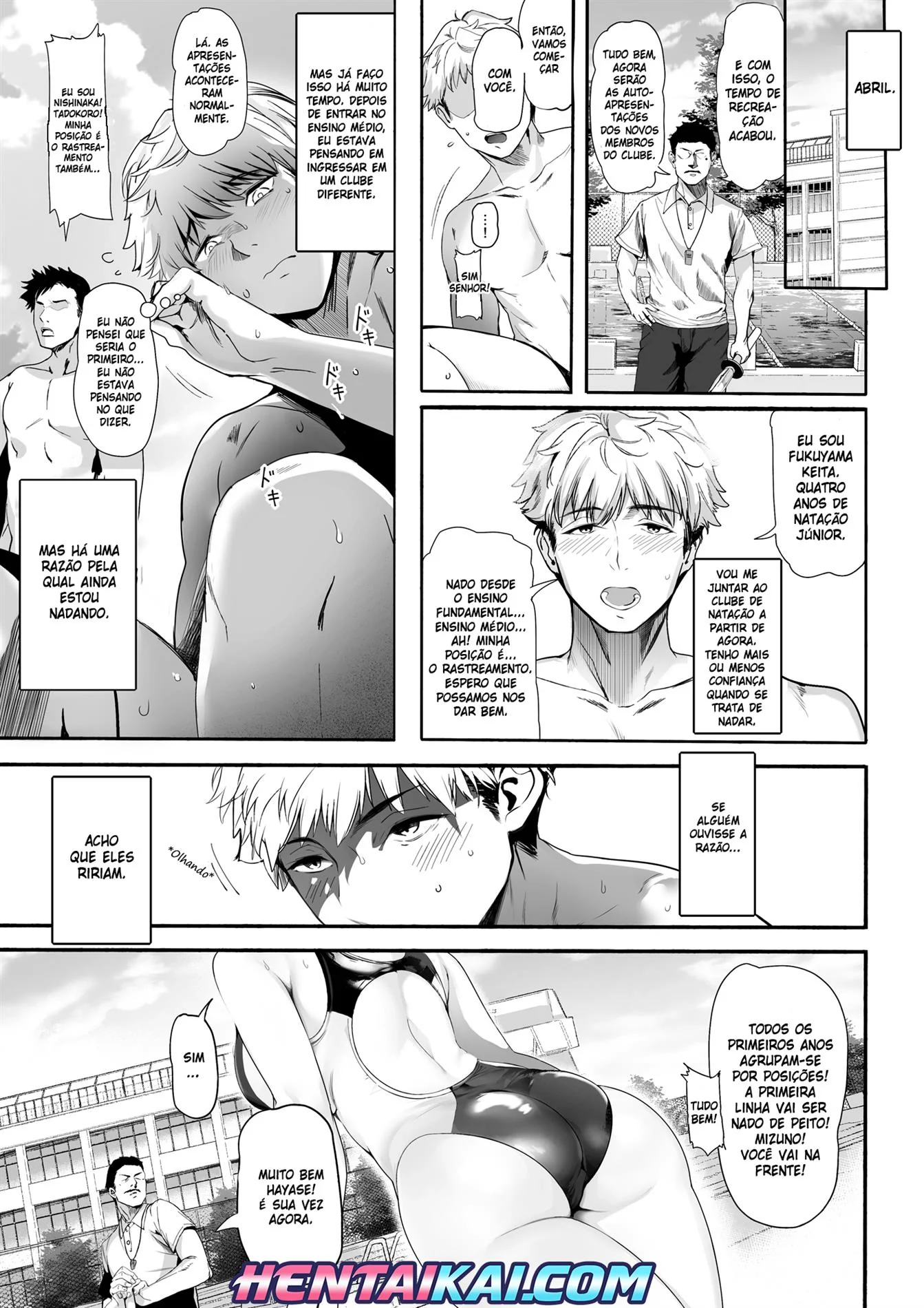 Chantageado pelo Desejo: Kimura e a Rola do Melhor Amigo em Hentai HQ Brasileiro