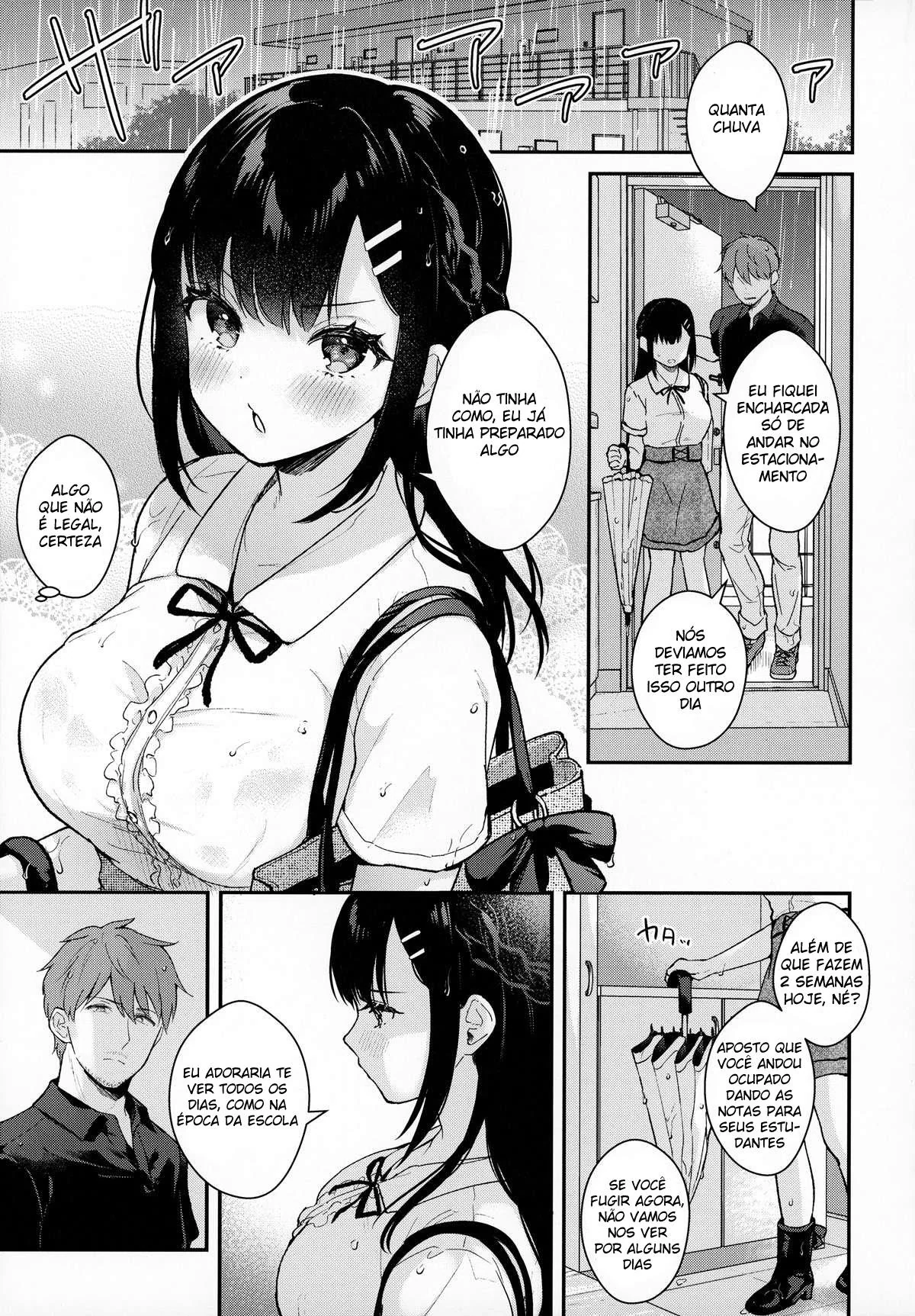 Professora Piranha: Encontros Escandalosos com a Ex-Aluna” em Hentai HQ