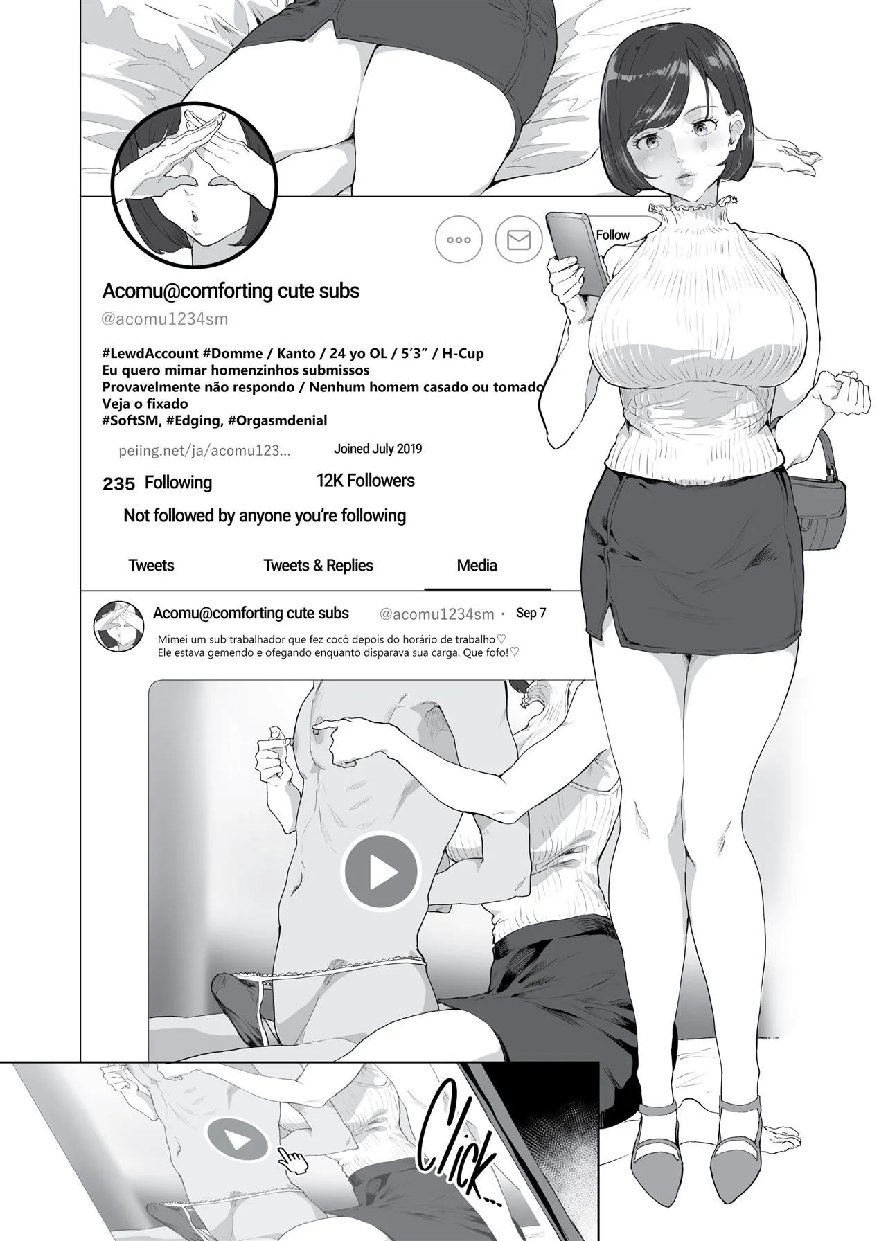 Hentai Putaria virtual: Encontro entre nerds e garotas safadinhas