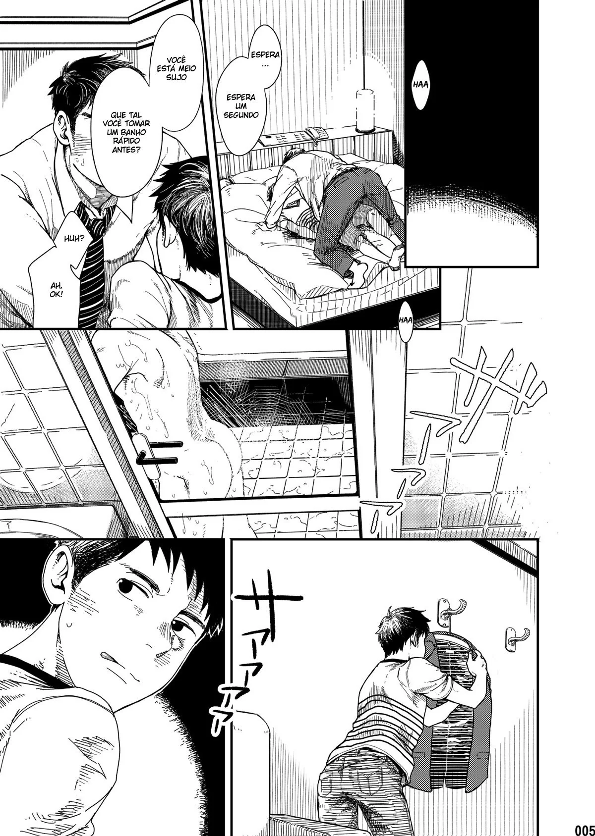 A tara escondida de Suga: sendo dominado por coroas safados em hentai gay” – em HQ Brasileiro
